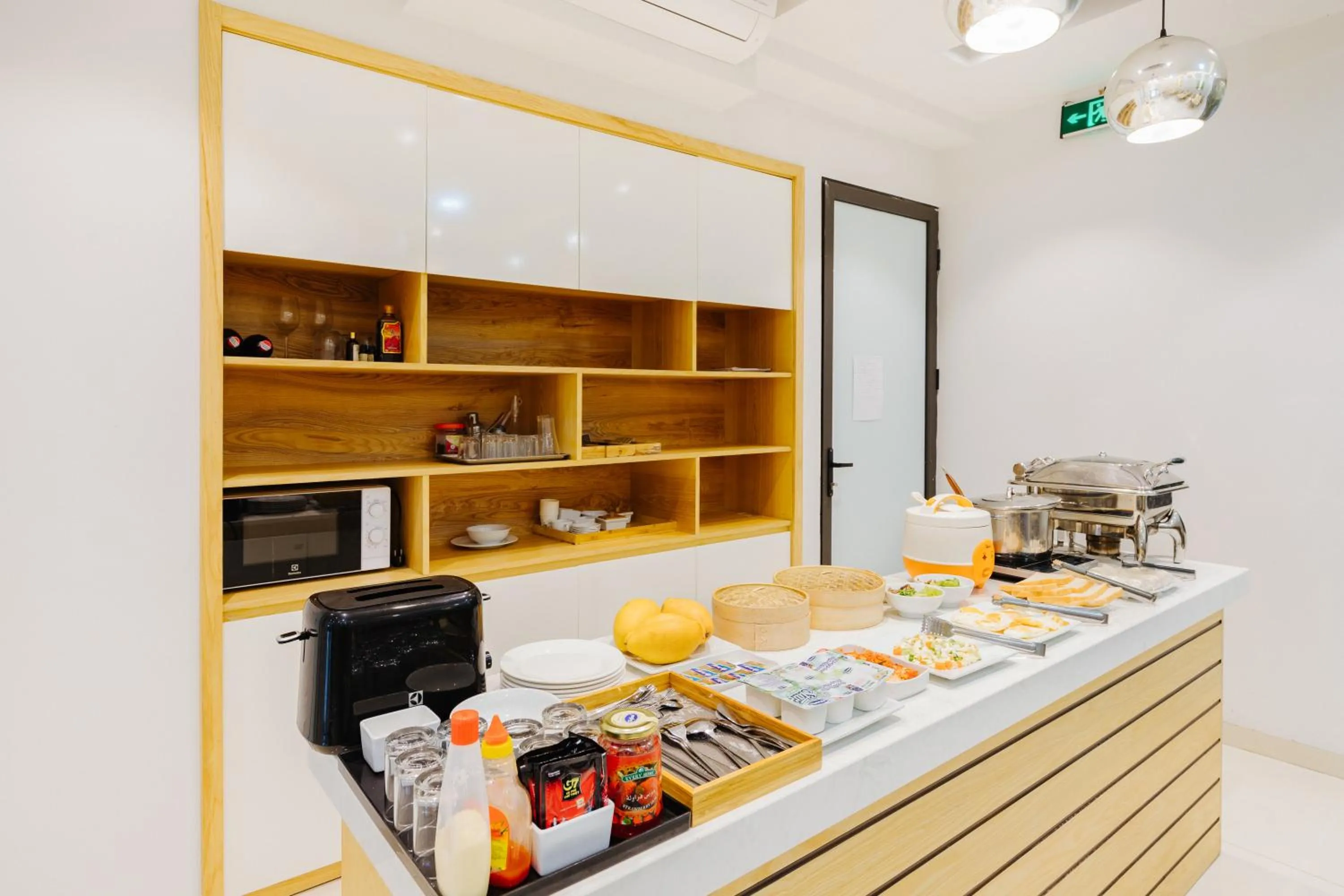 Restaurant/places to eat in Hana 2 Apartment & Hotel Bac Ninh