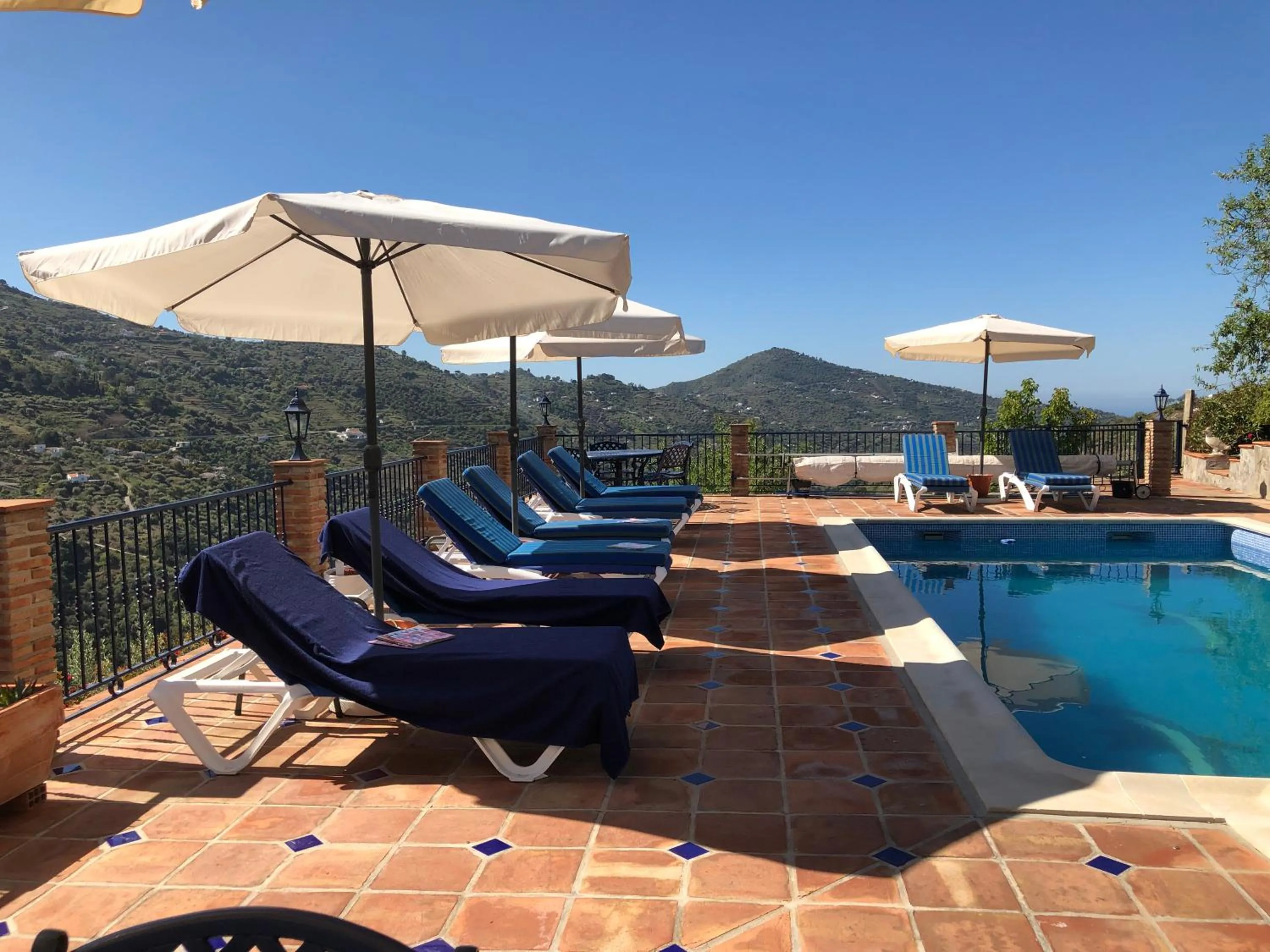 Balcony/Terrace in B&B Villa Archez