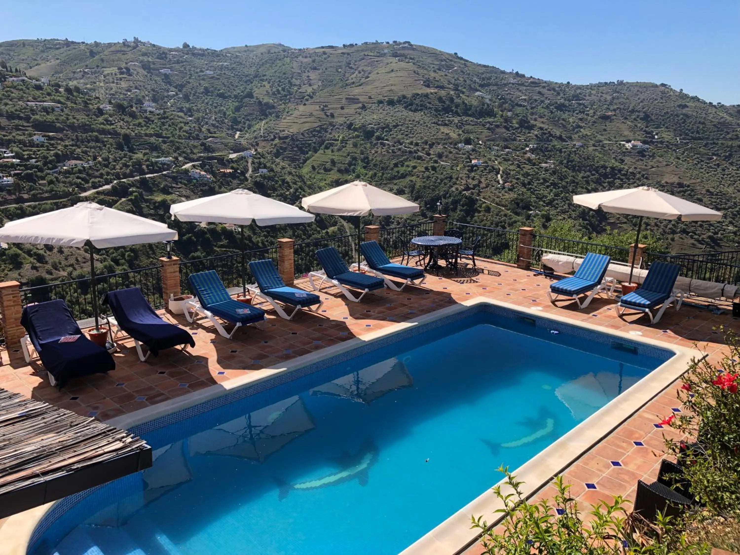 Balcony/Terrace in B&B Villa Archez