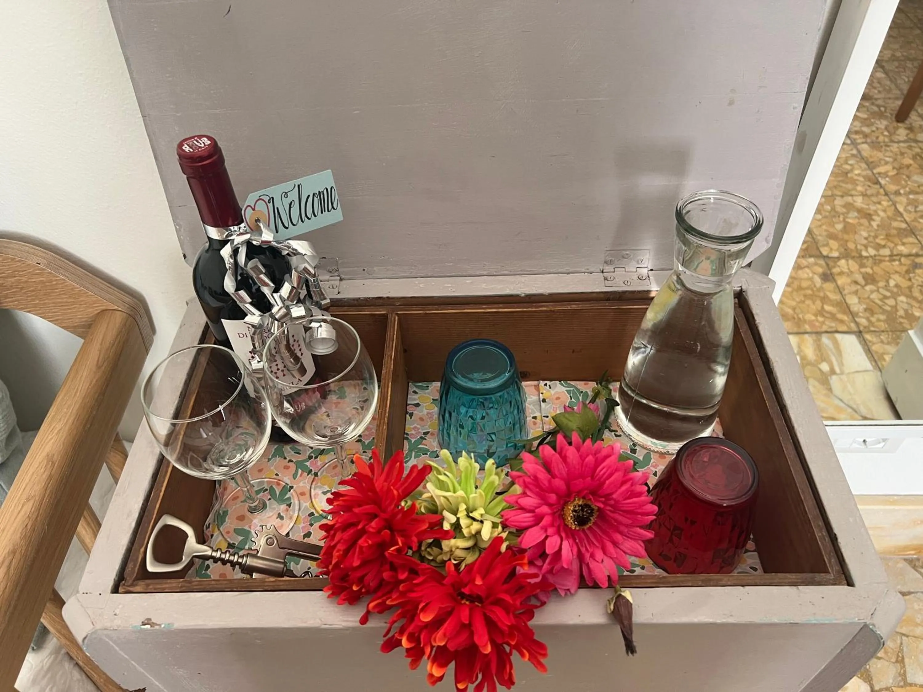 Food and drinks in Artemente Florence B&B