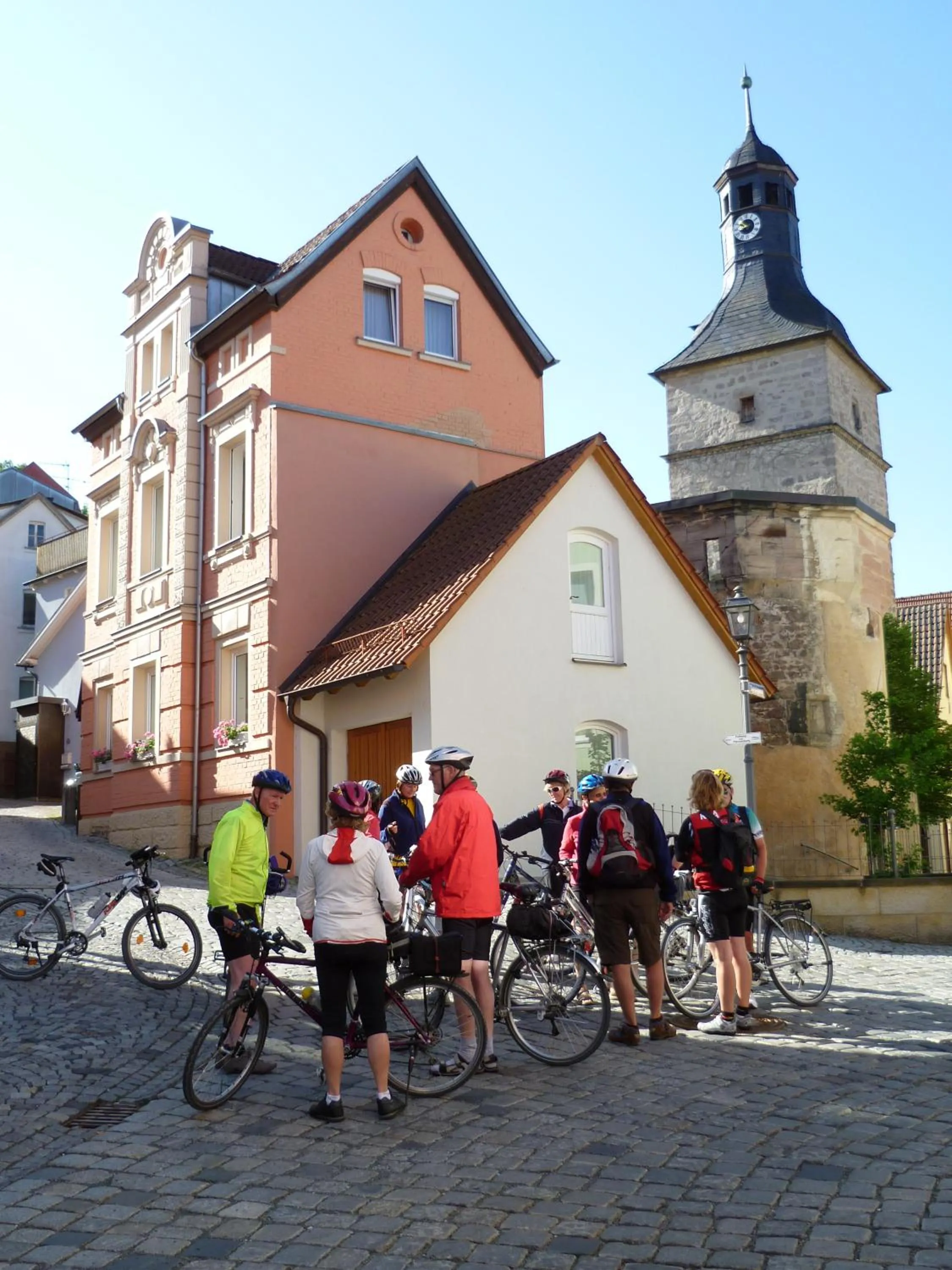 Cycling in Hotel Kronprinz