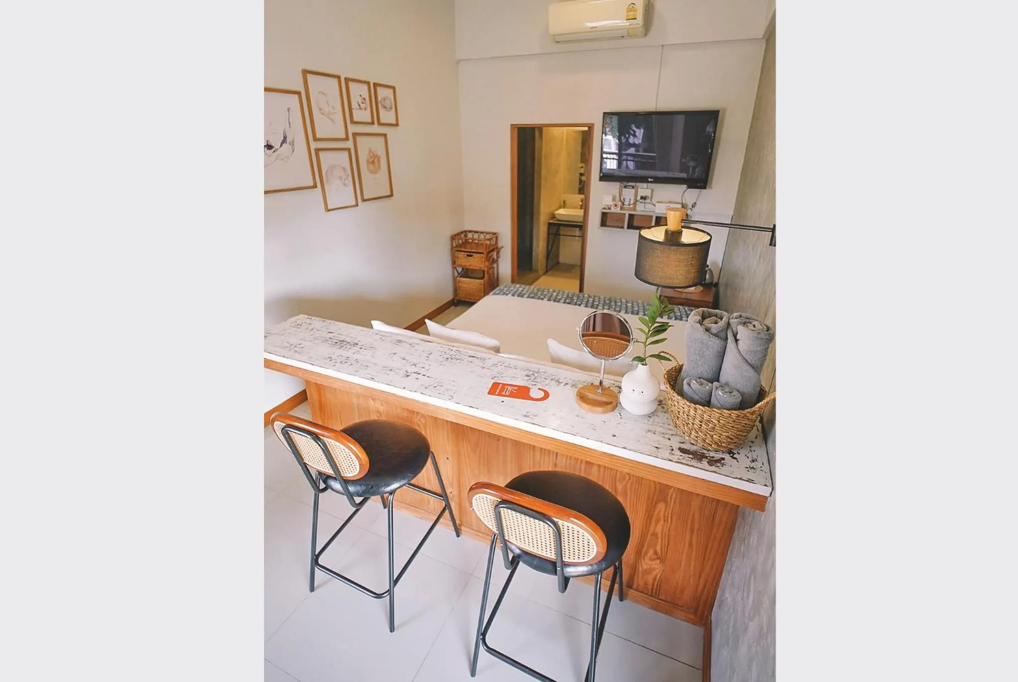 TV and multimedia in Sleepy House Chiang Rai