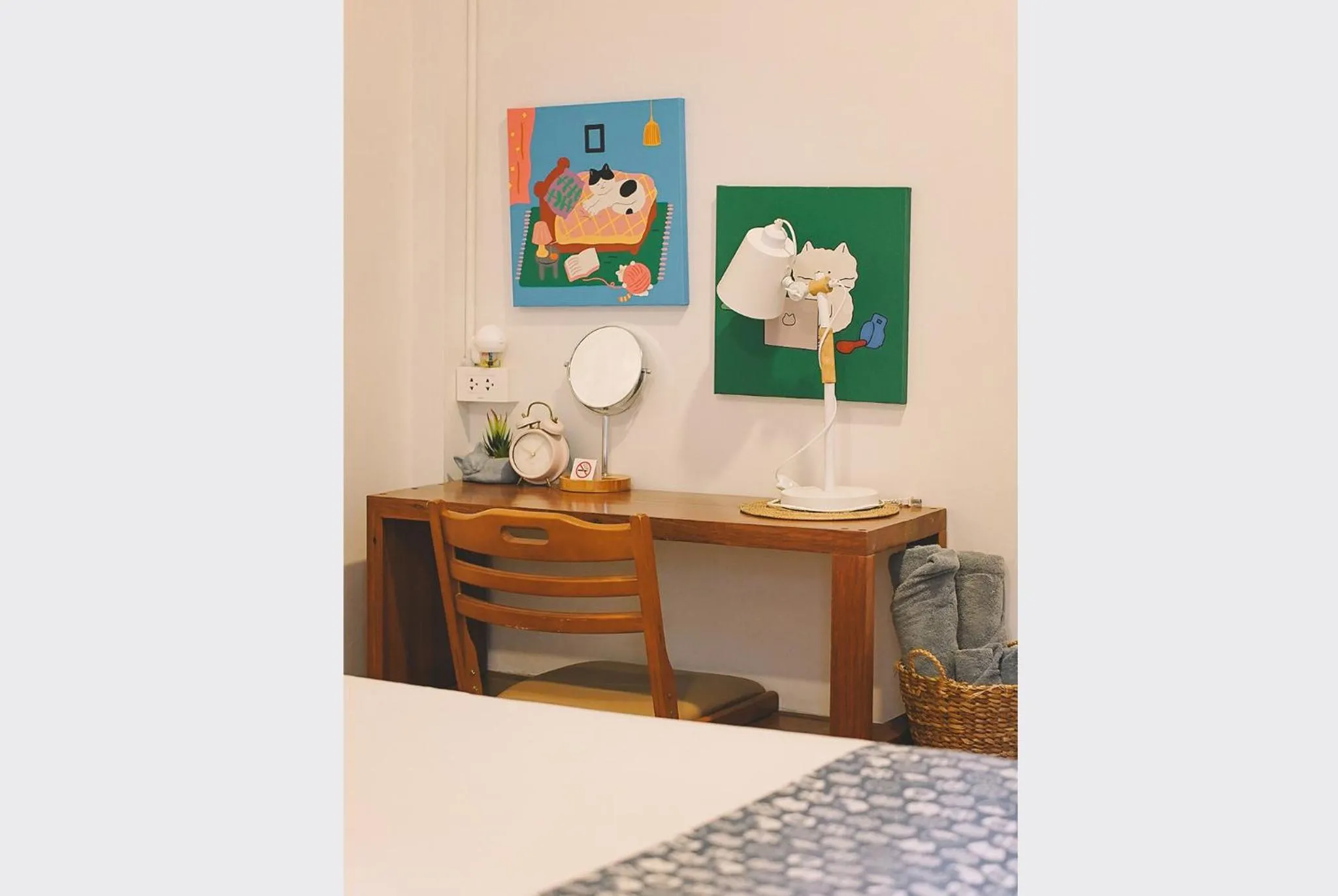 Decorative detail in Sleepy House Chiang Rai