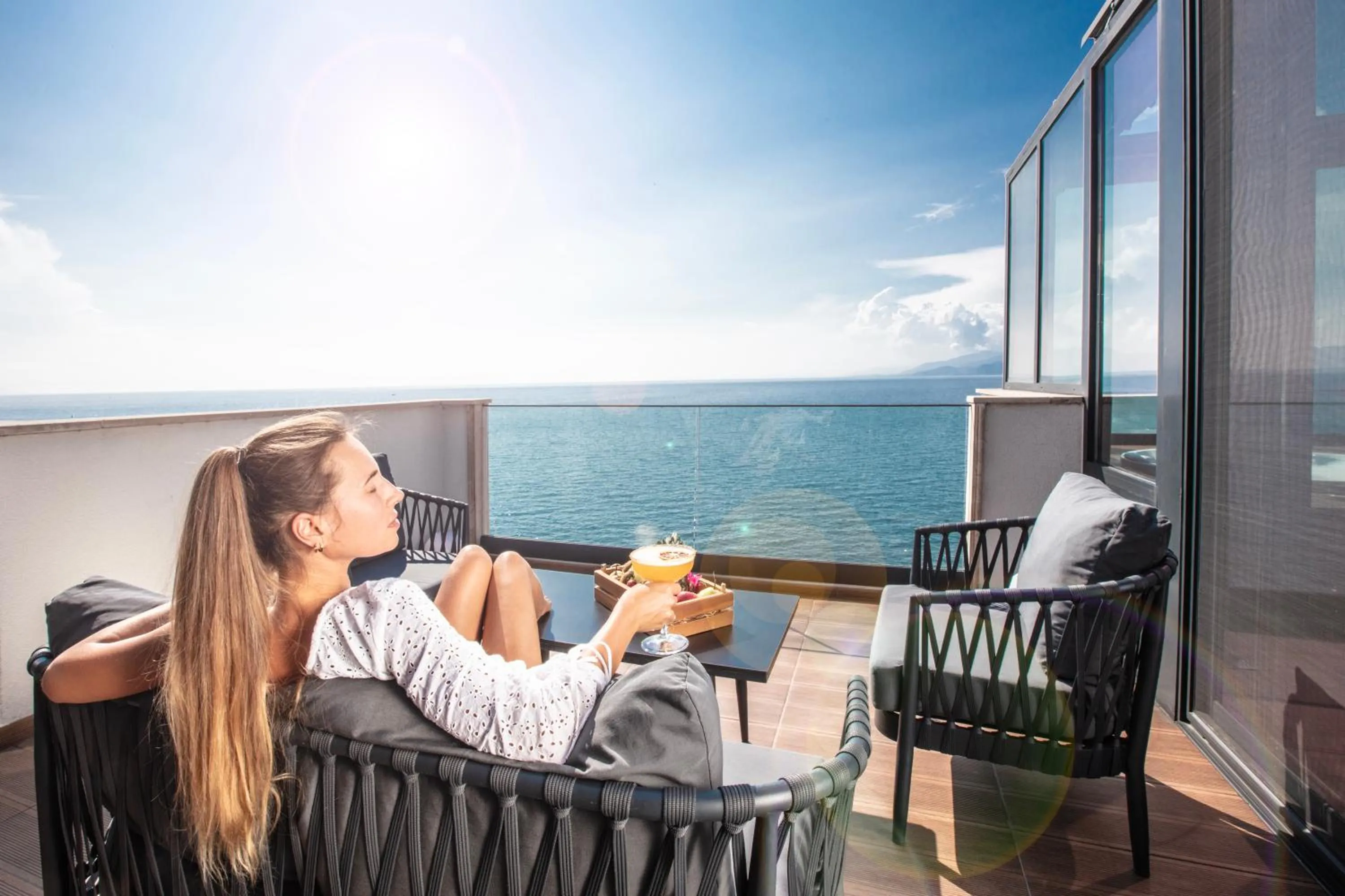 Balcony/Terrace in Charisma De Luxe Hotel