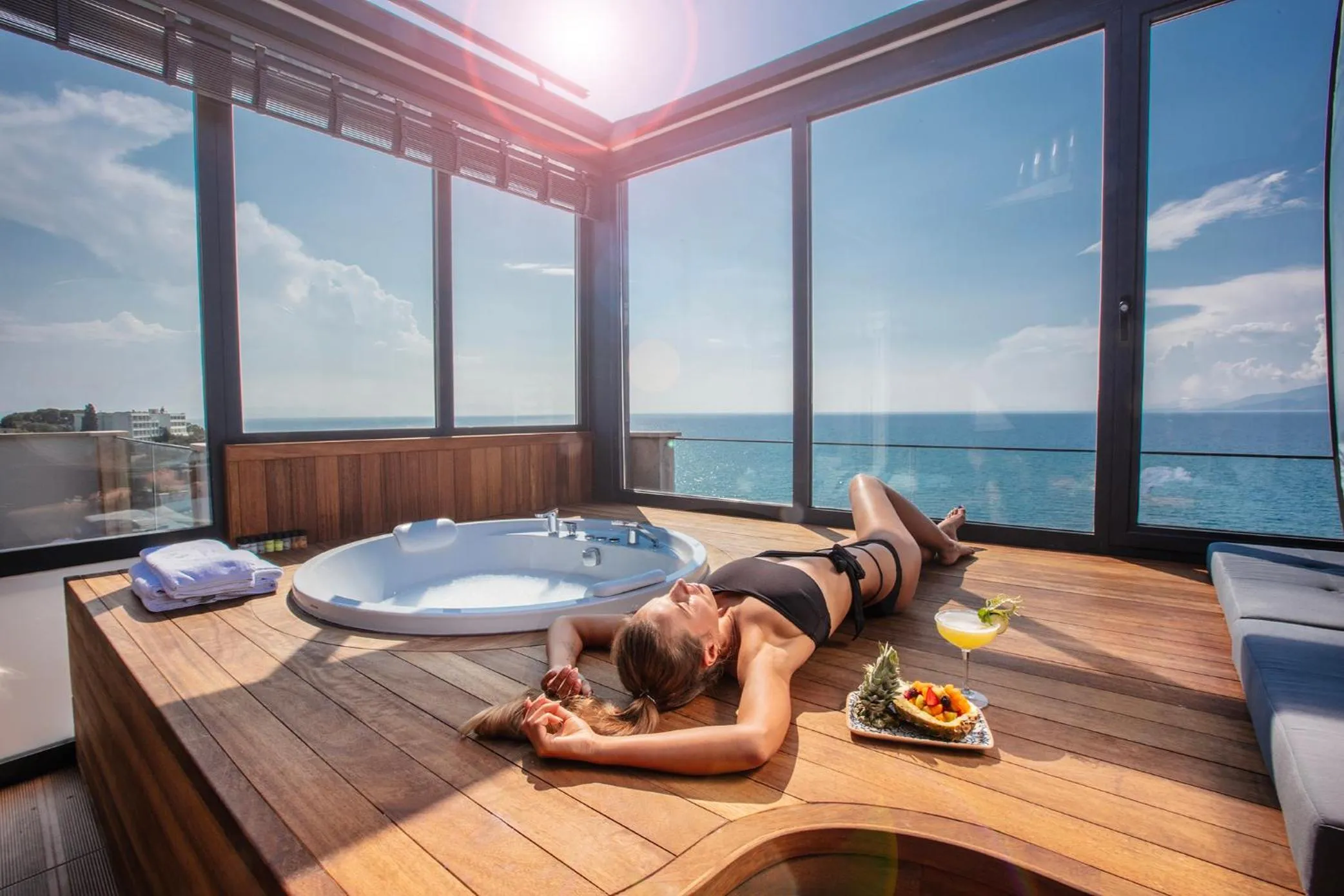 Balcony/Terrace in Charisma De Luxe Hotel