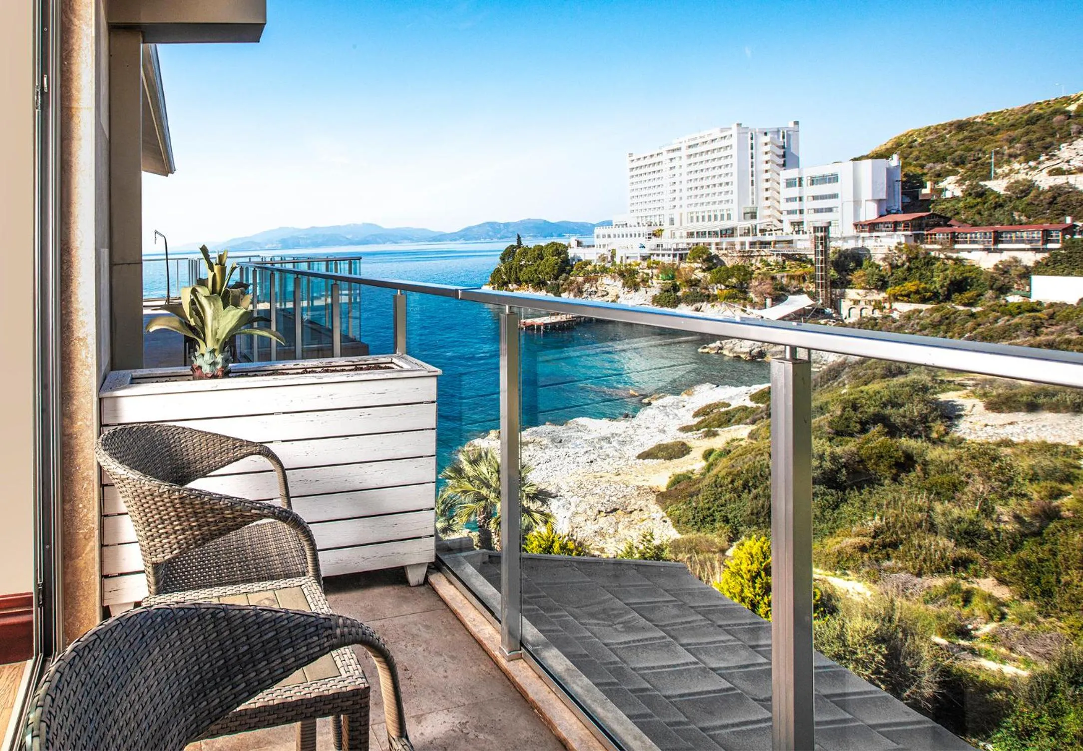 Balcony/Terrace in Charisma De Luxe Hotel