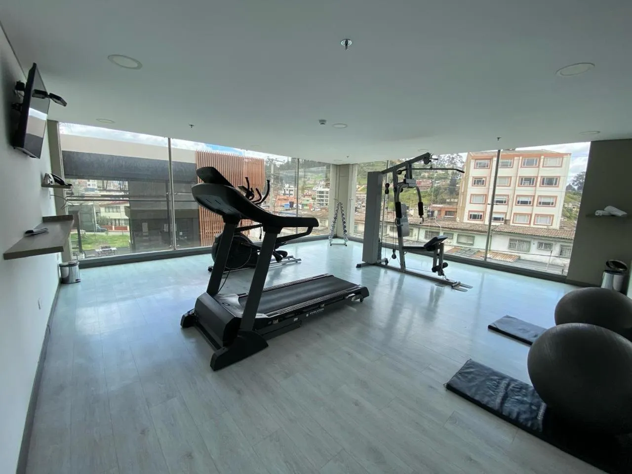 Fitness centre/facilities in Hotel Nivari Duitama