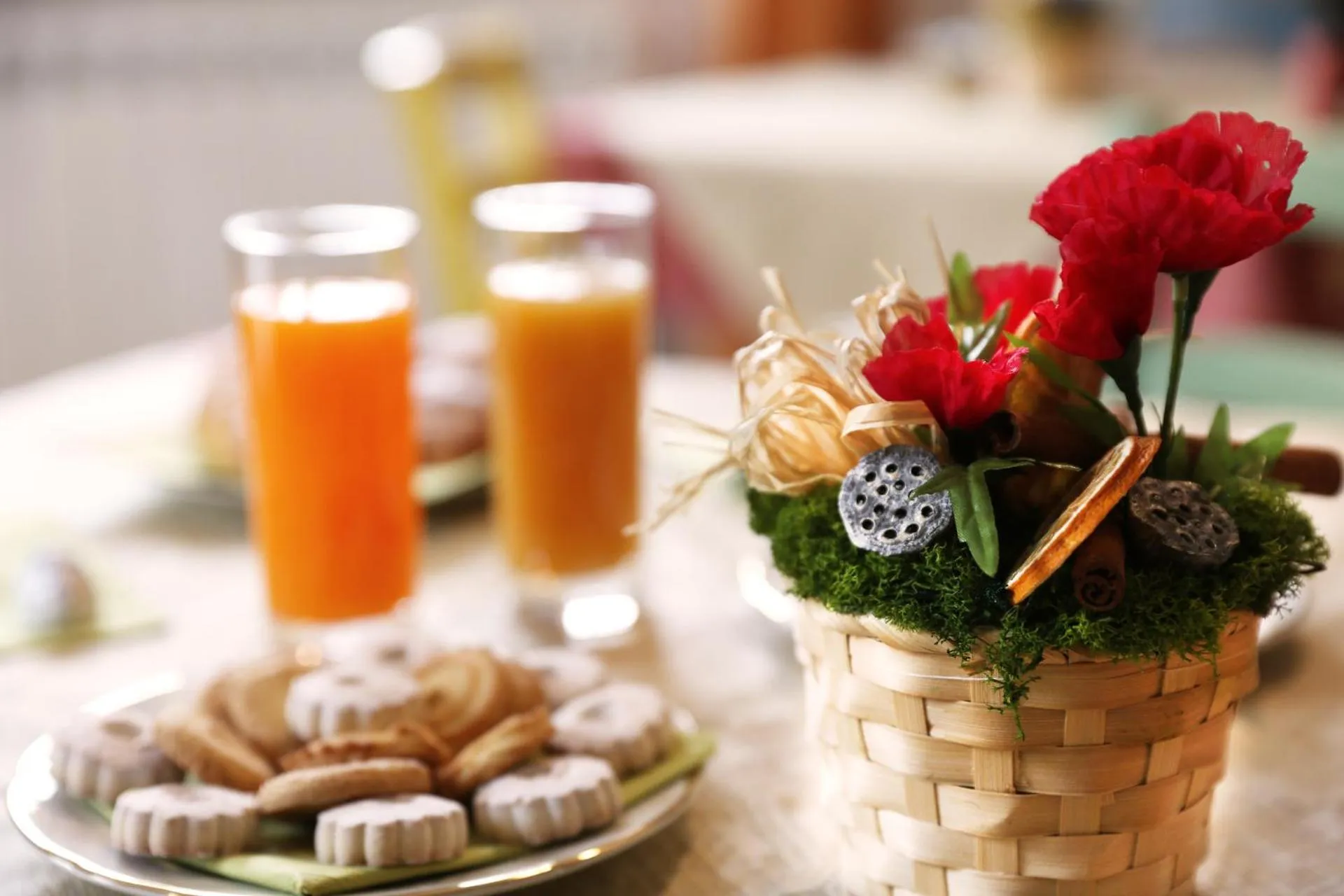 Decorative detail in I Fiori di Margherita Luxury B&B