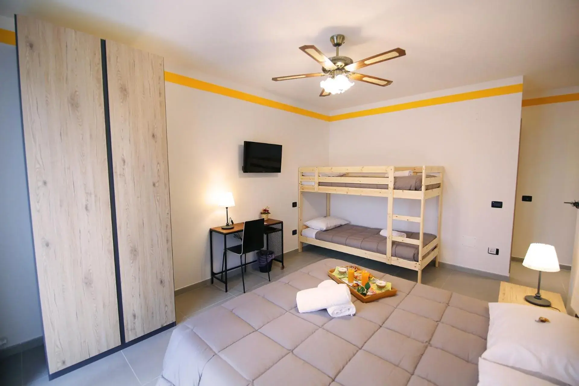 Superior Quadruple Room - single occupancy in I Fiori di Margherita Luxury B&B Superior Quadruple Room - single occupancy in I Fiori di Margherita Luxury B&B