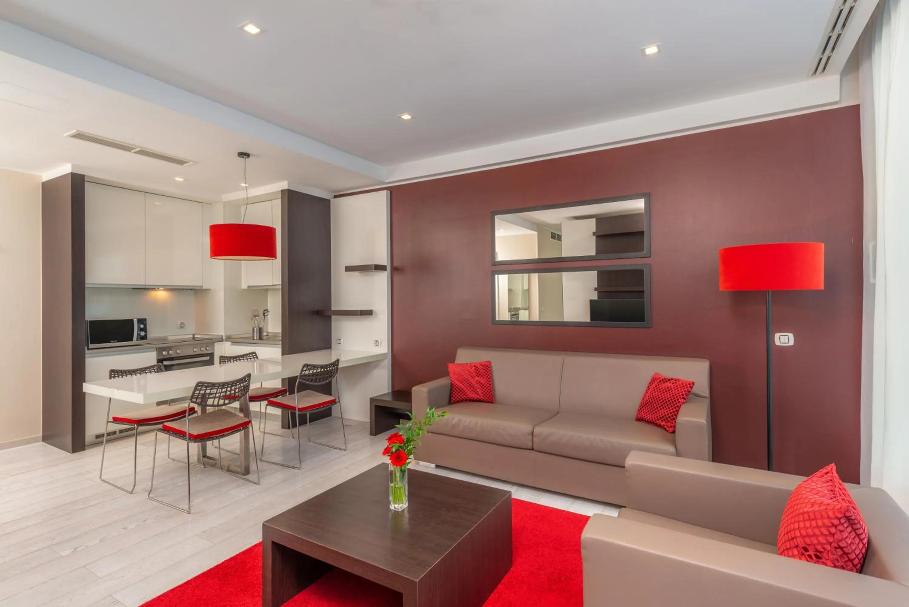 Seating area in NH Collection Budapest City Center