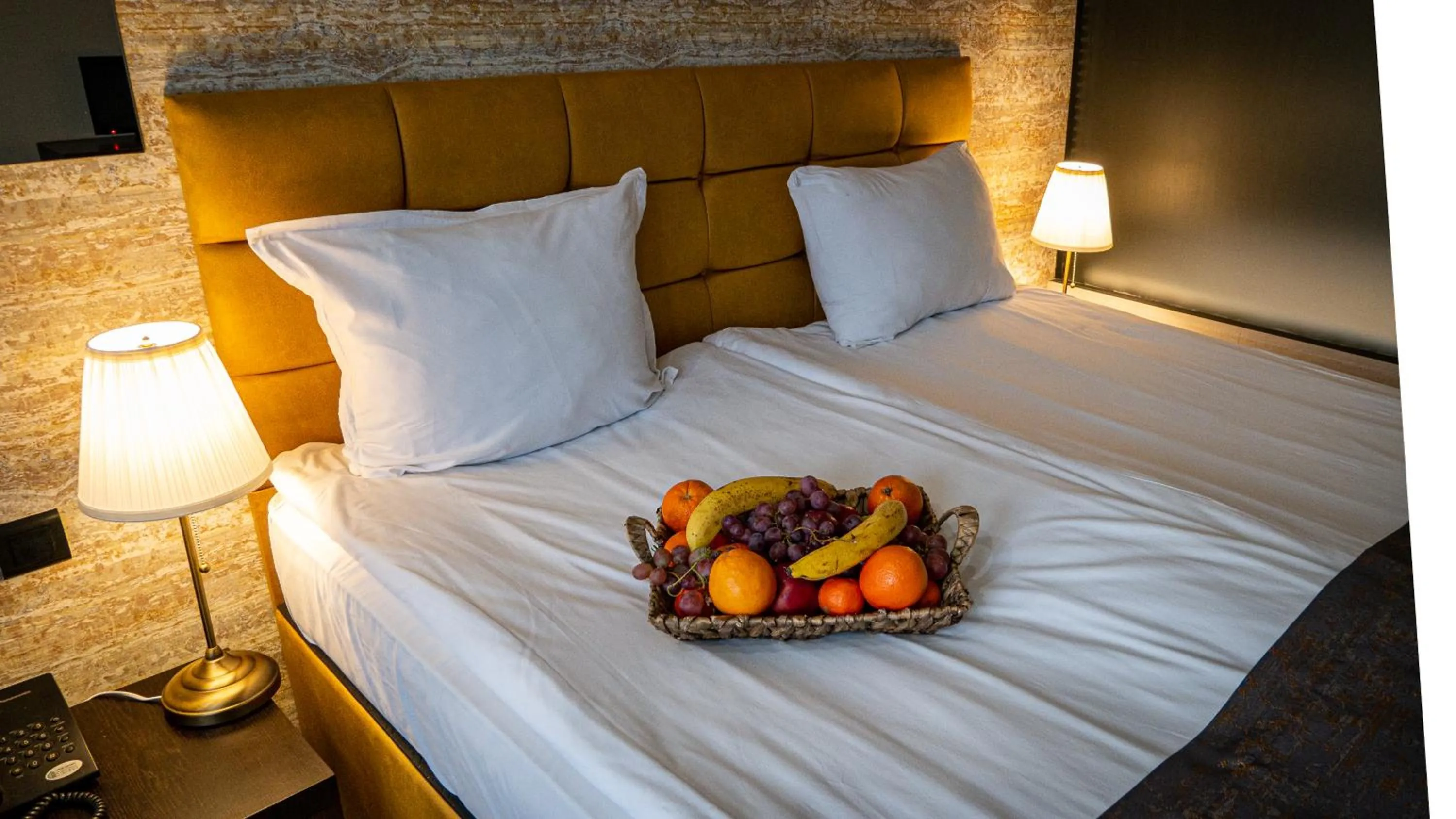 Bed in Riverside Boutique Hotel