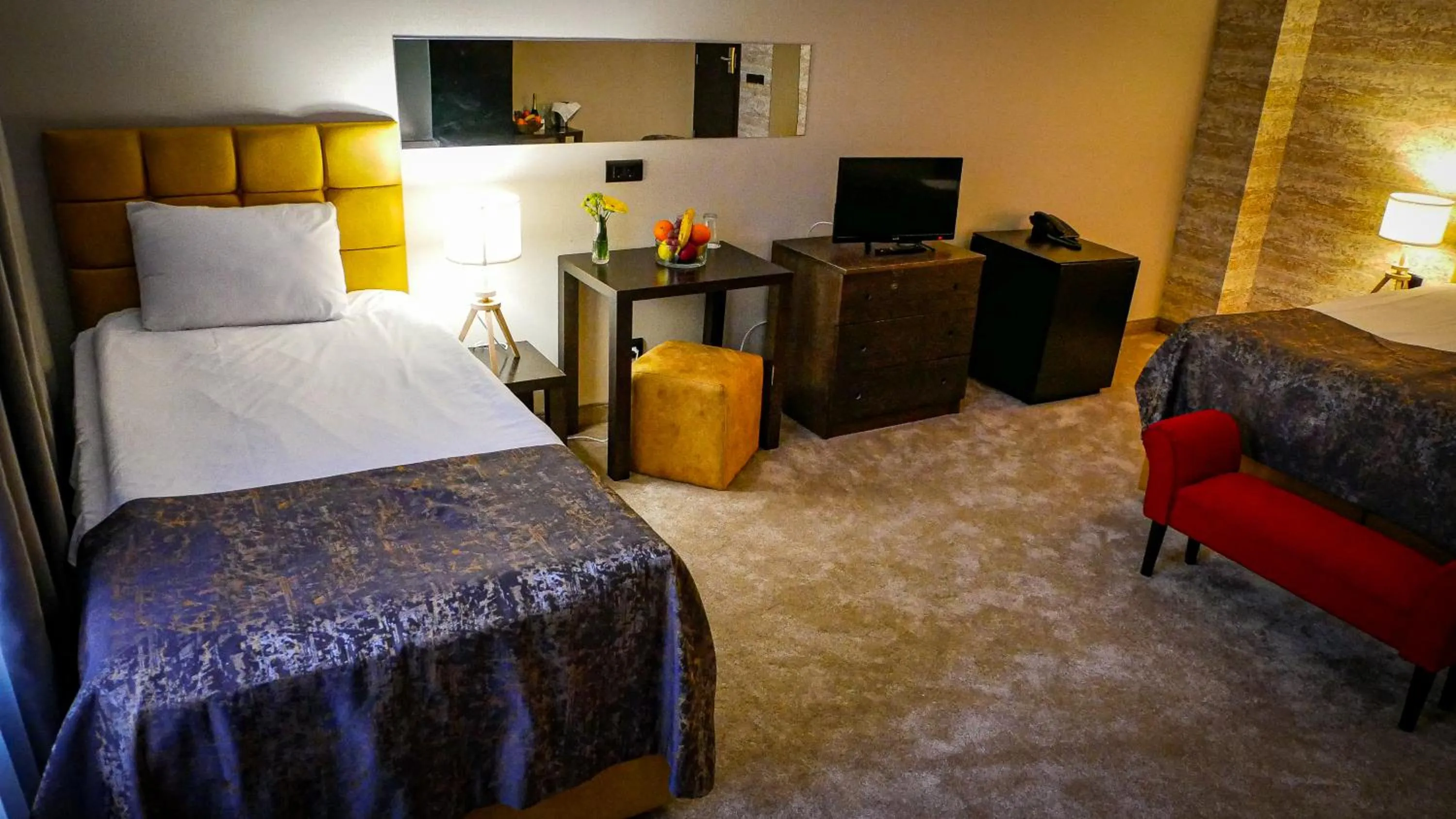 Bed in Riverside Boutique Hotel