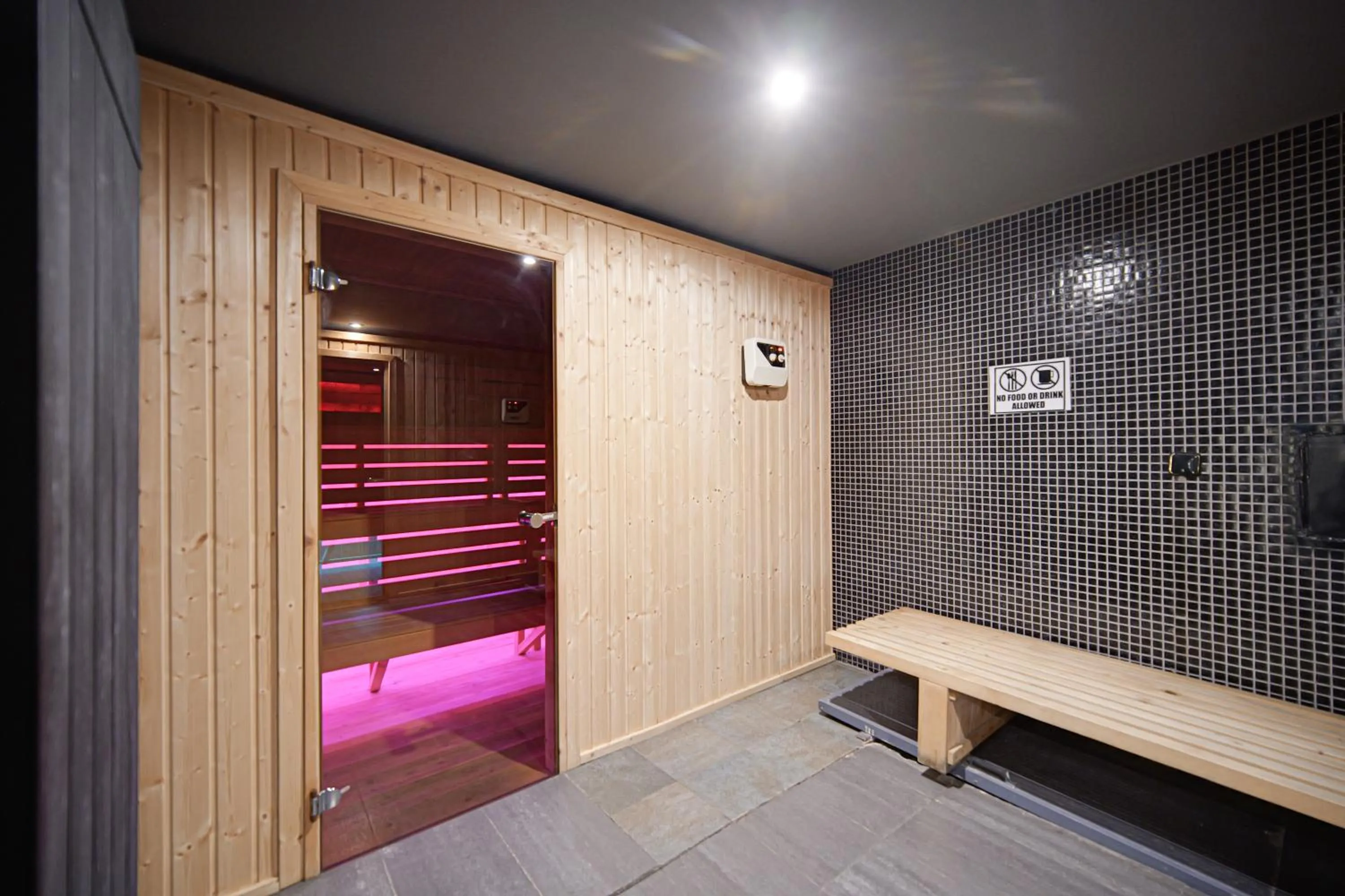 Sauna in Riverside Boutique Hotel