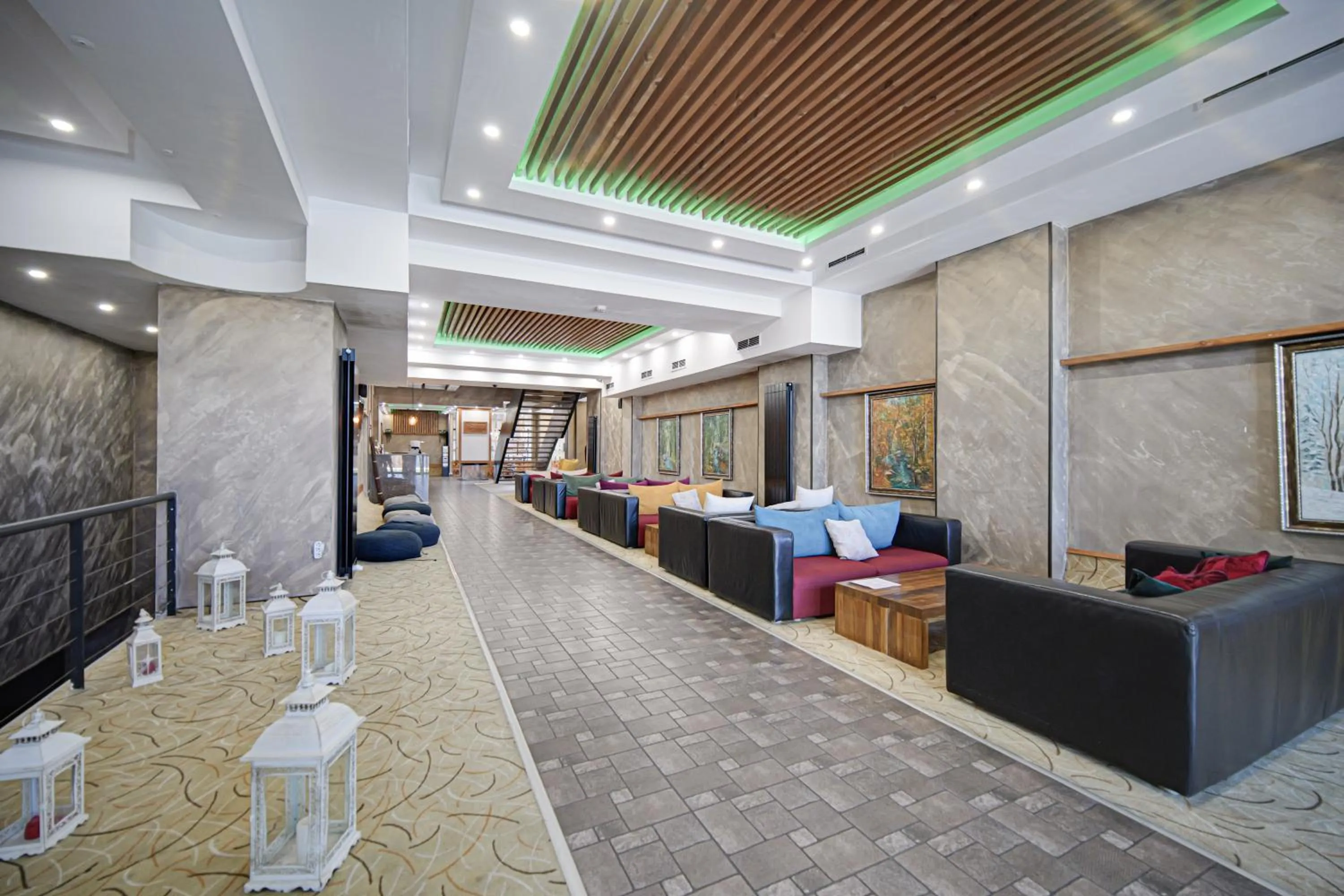 Lobby or reception in Riverside Boutique Hotel