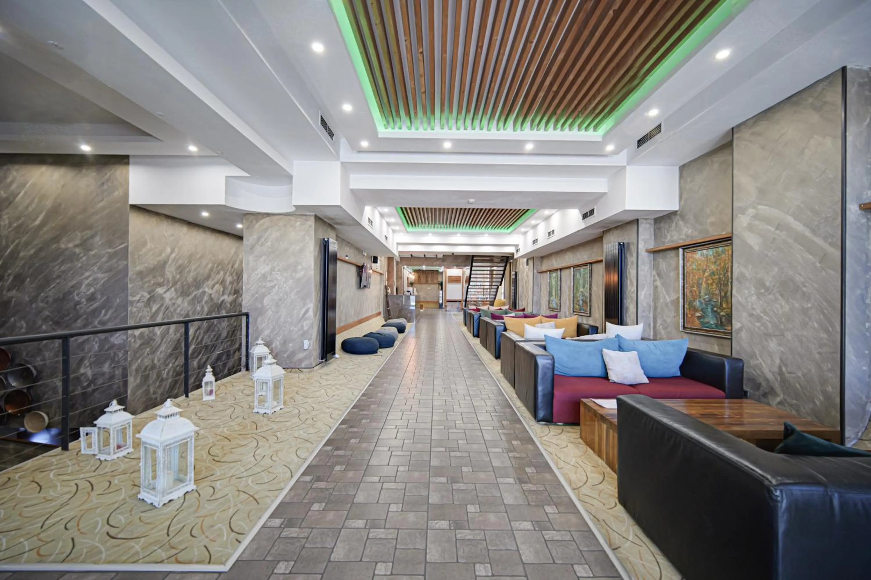 Lobby or reception in Riverside Boutique Hotel