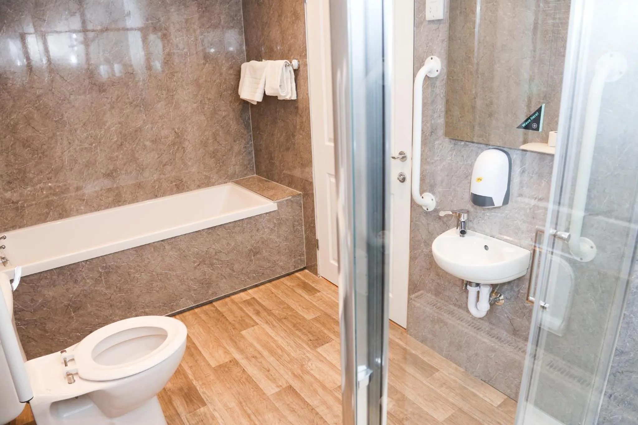 Bathroom in ClubHouse B& B