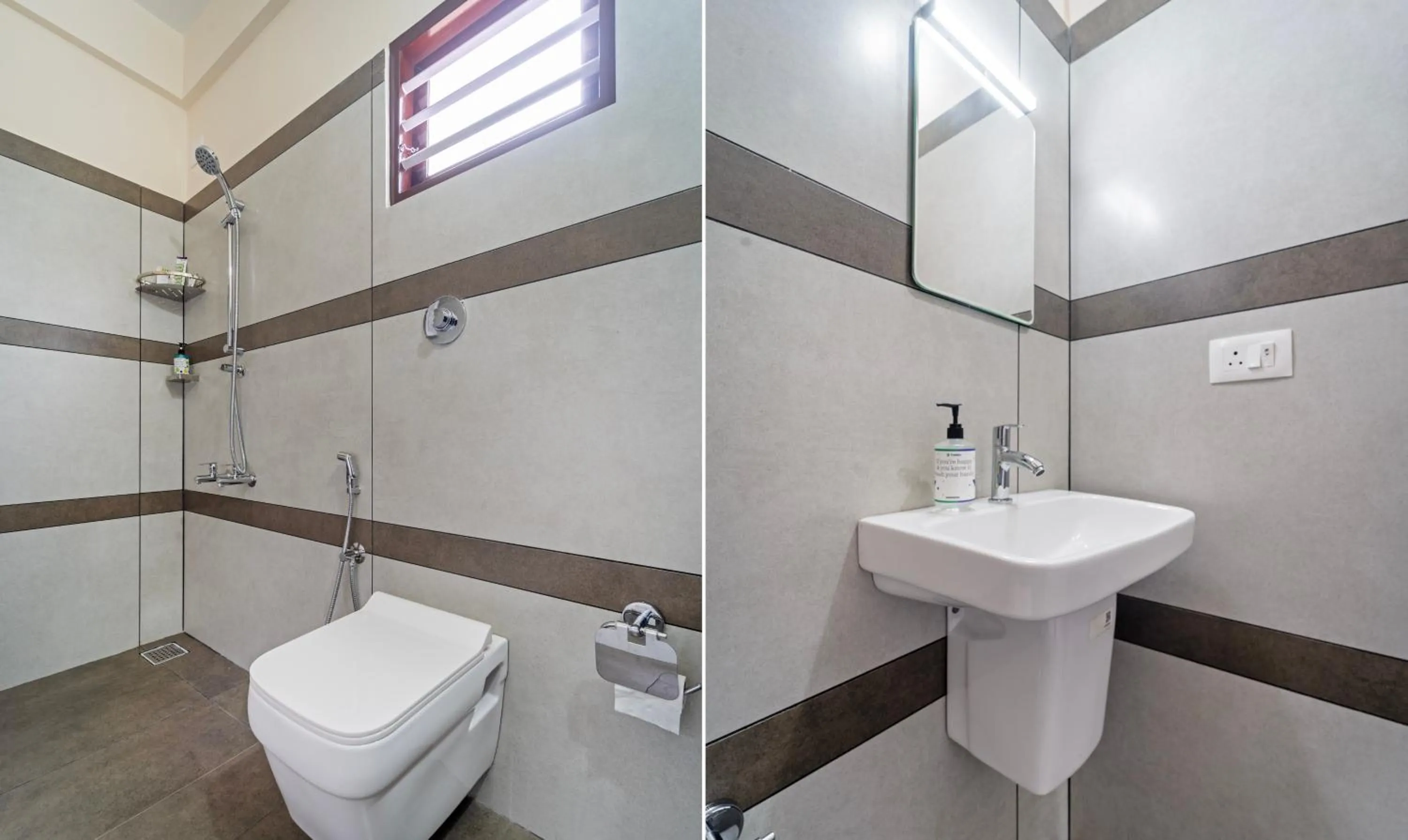 Bathroom in Treebo Thoduvas Star Plaza Cochin Airport