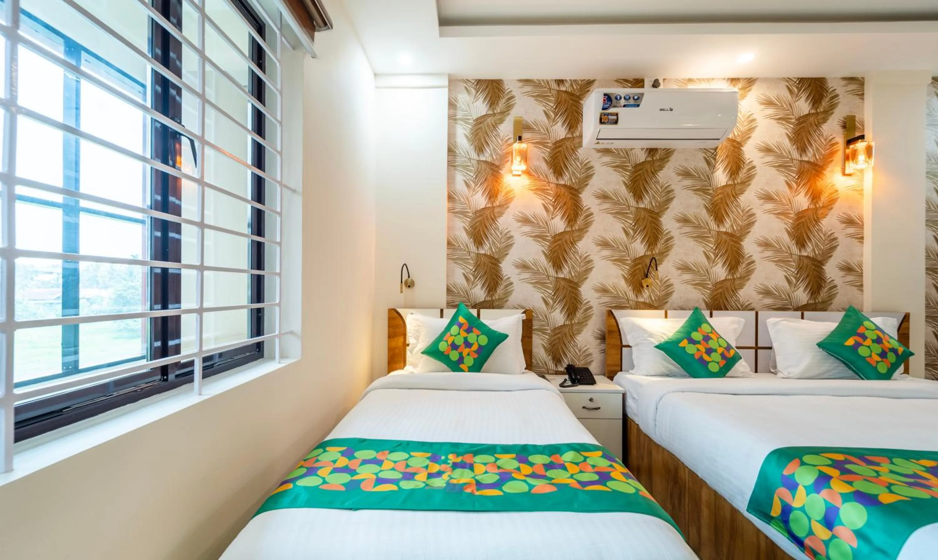 Bedroom, Bed in Treebo Thoduvas Star Plaza Cochin Airport