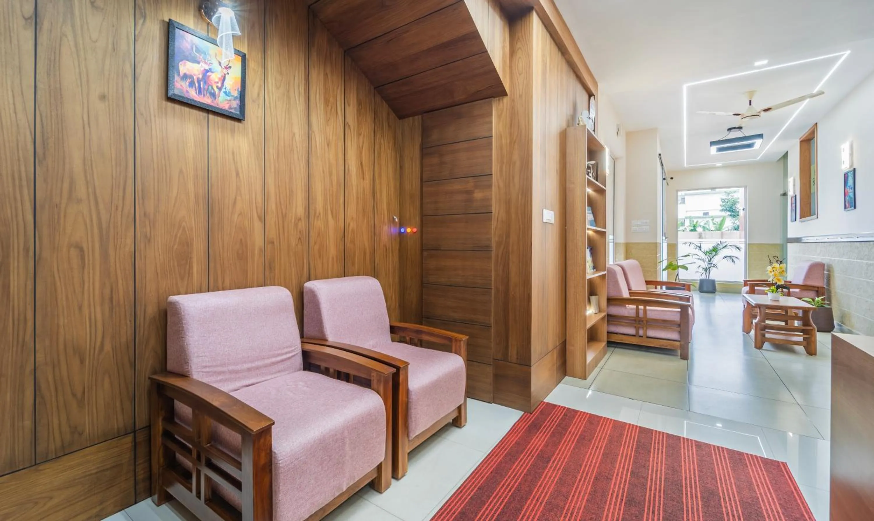 Seating area in Treebo Thoduvas Star Plaza Cochin Airport