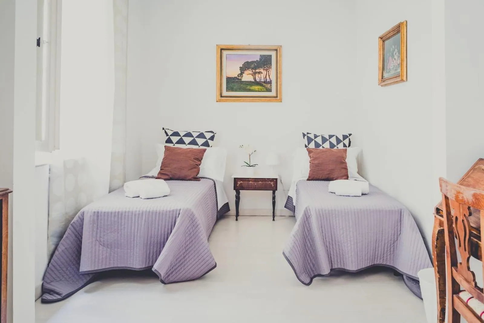 Photo of the whole room, Bed in Gattopardo Rooms Florence