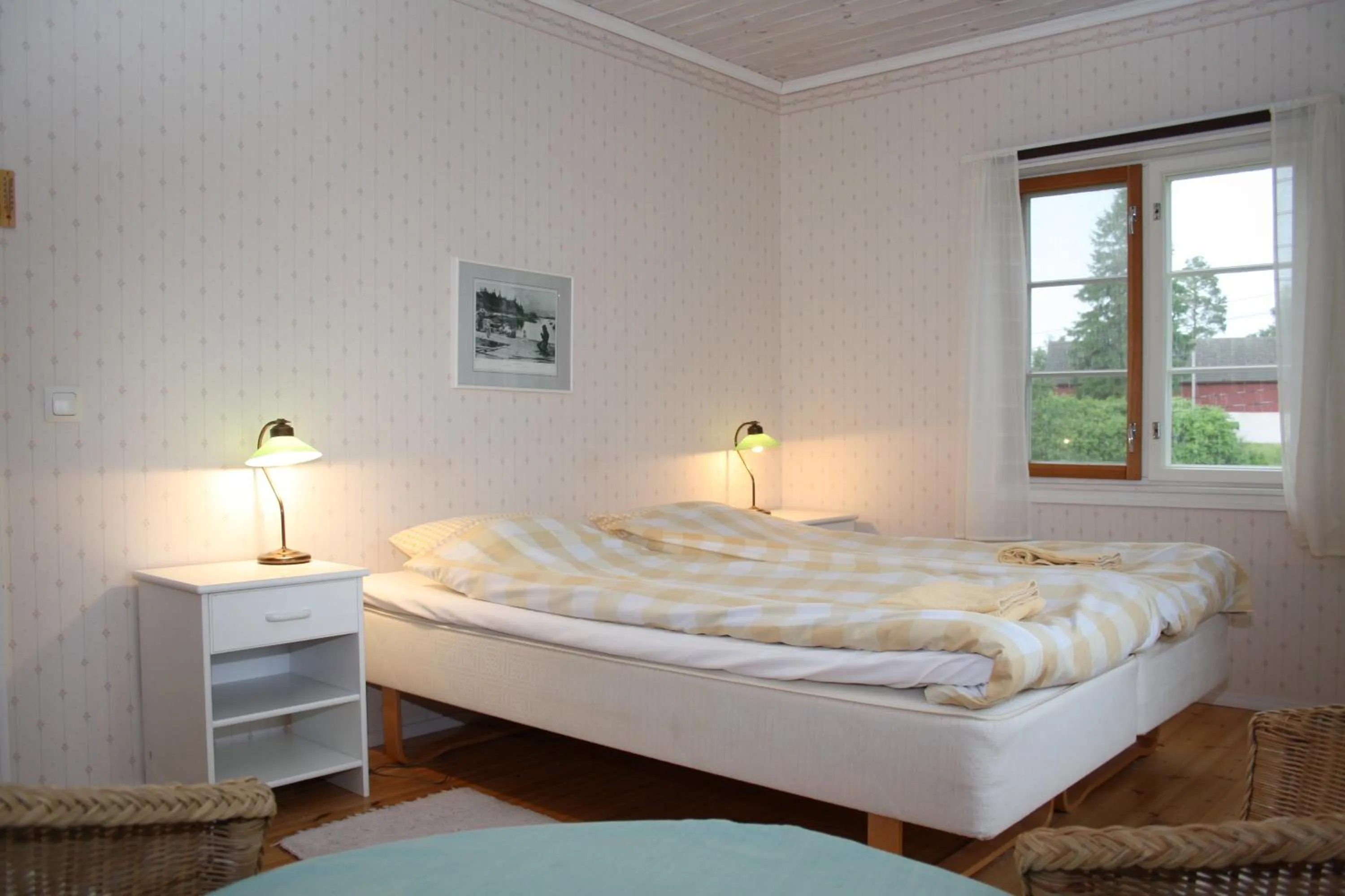 Photo of the whole room, Bed in Hotel Stallbacken Nagu