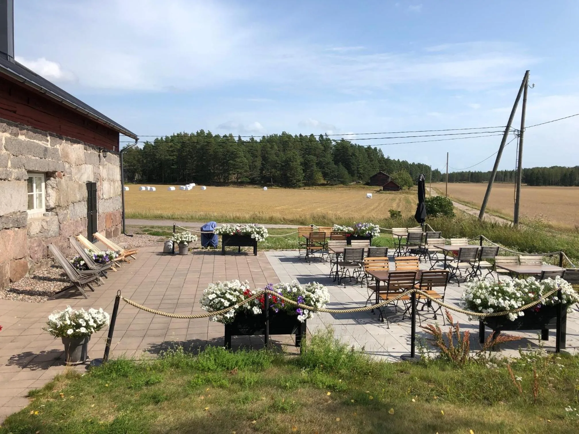 Balcony/Terrace in Hotel Stallbacken Nagu