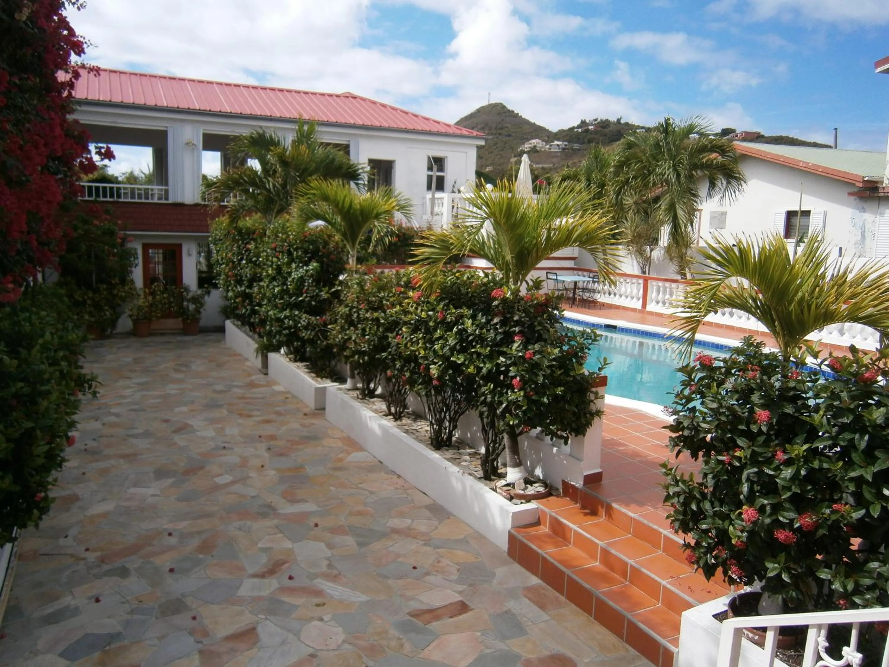 Decorative detail in L'Esperance Hotel