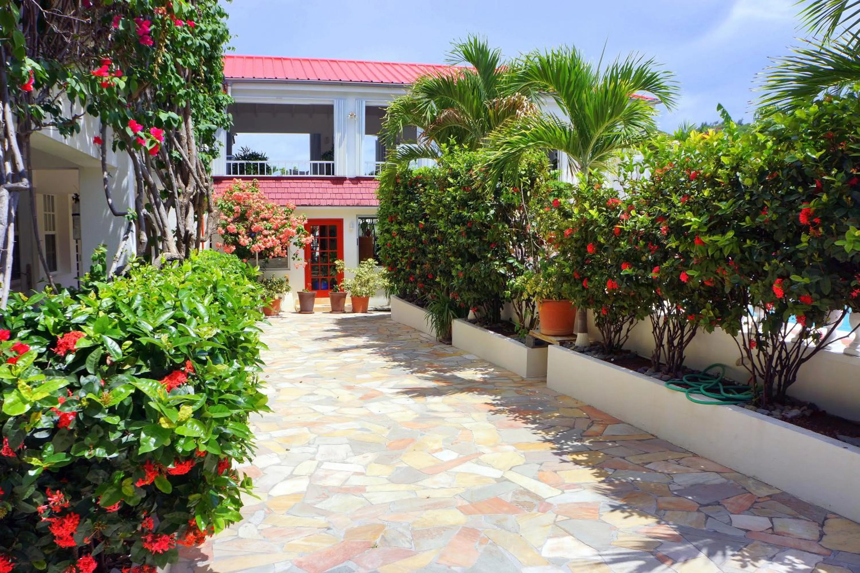 Decorative detail in L'Esperance Hotel