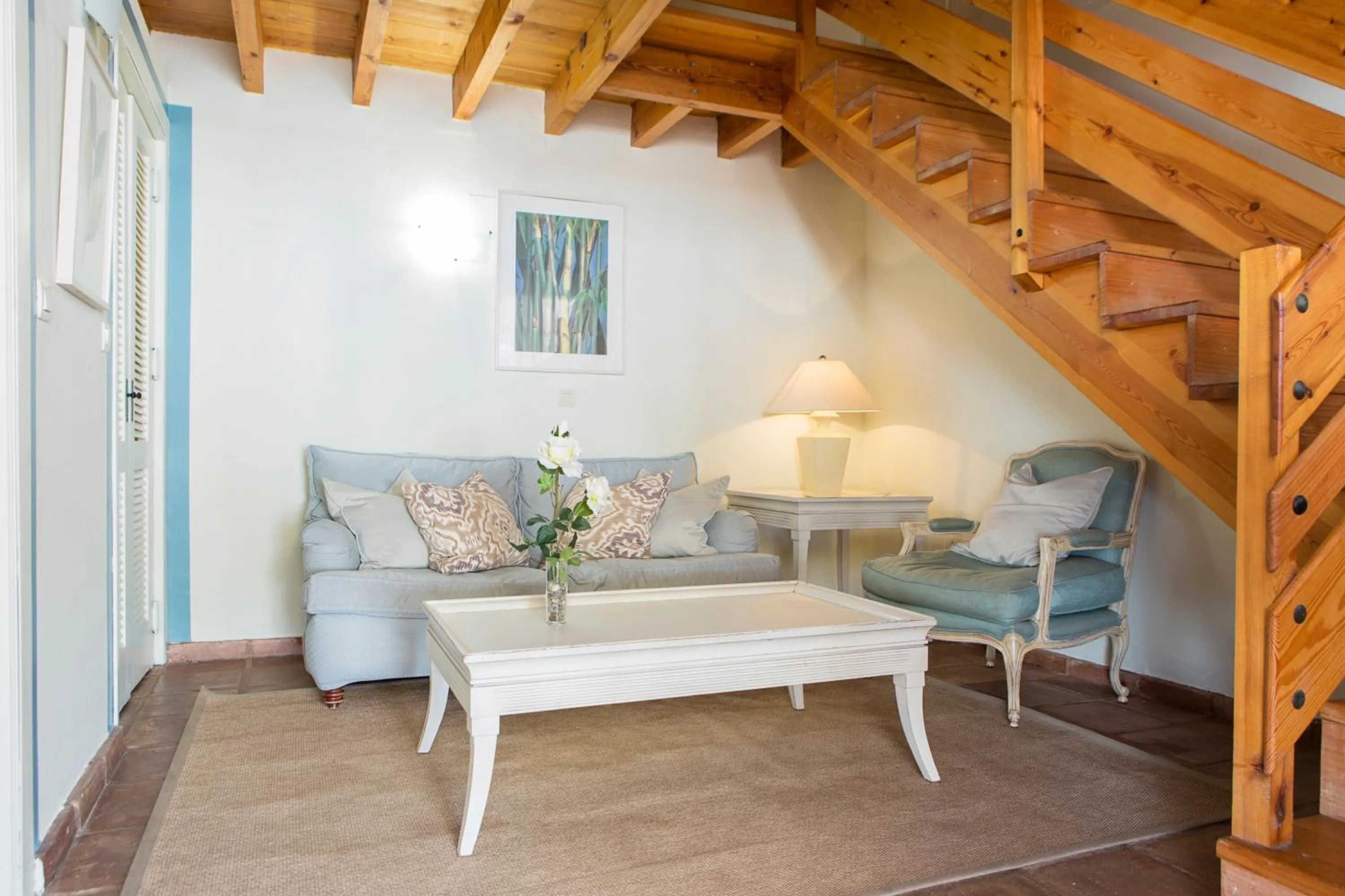 Living room in Hotel Cortijo del Arte - Caminito del Rey