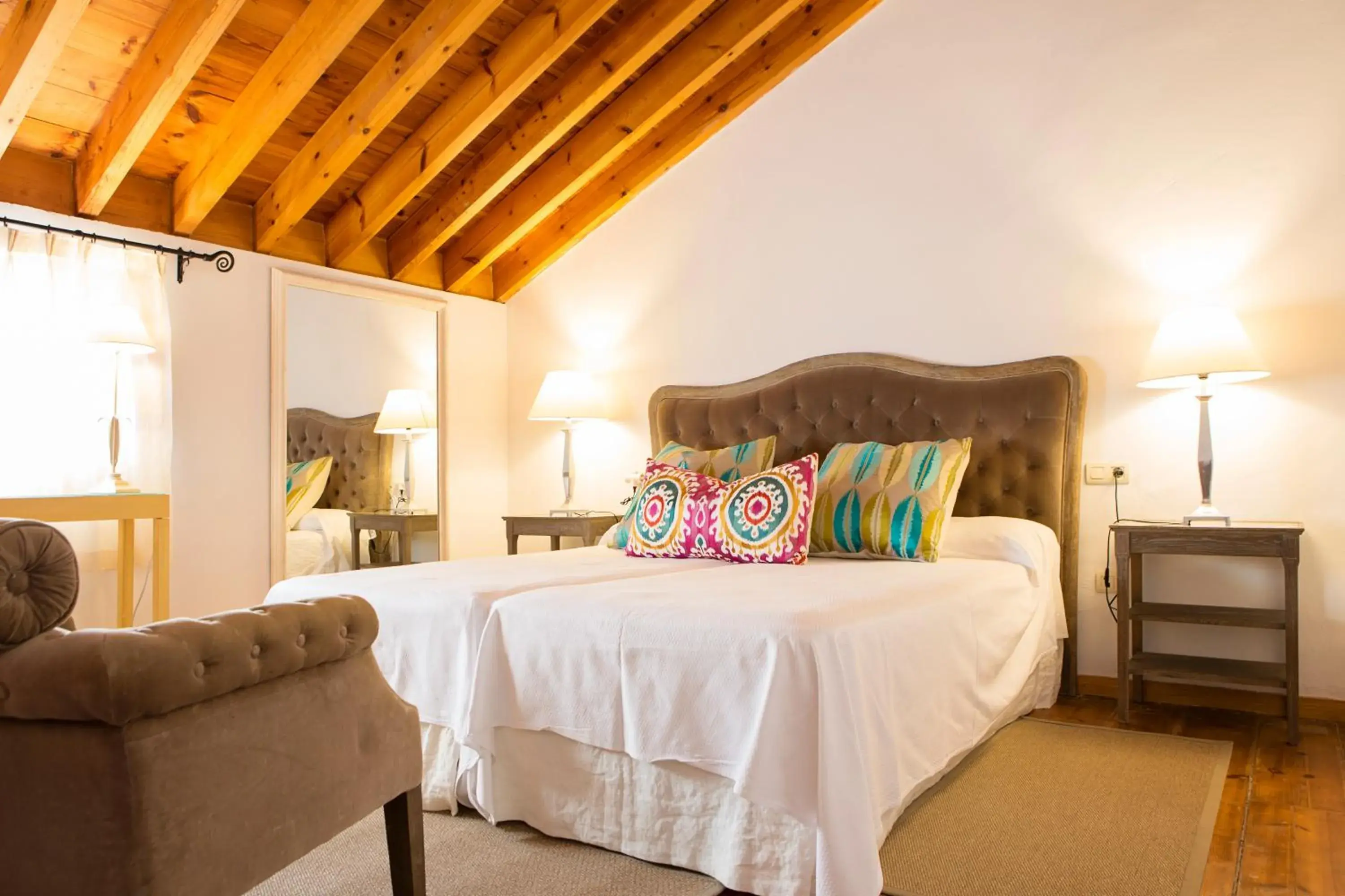 Family Double Room in Hotel Cortijo del Arte - Caminito del Rey Family Double Room in Hotel Cortijo del Arte - Caminito del Rey