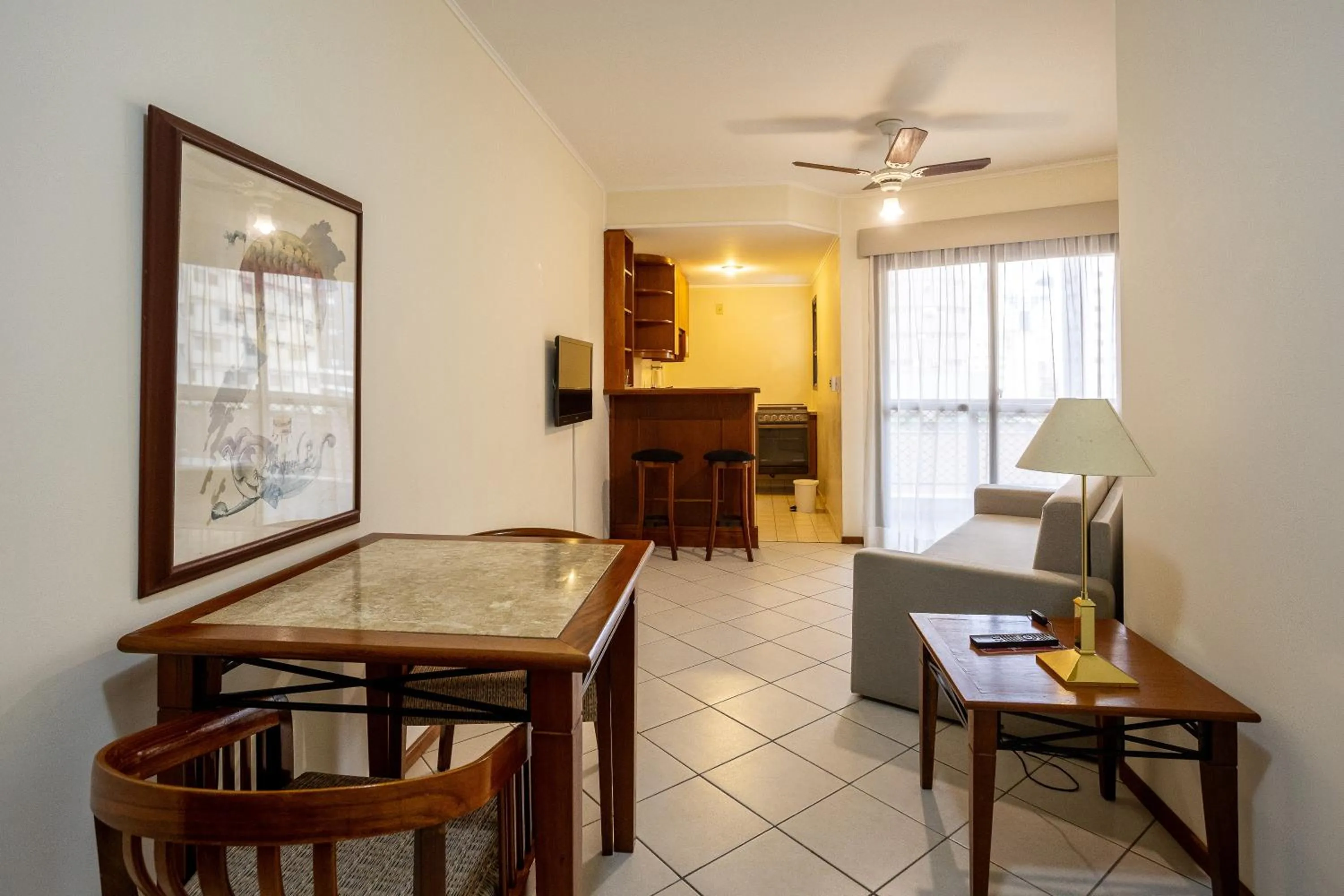 Living room in Park Tower Campinas Residence by Nacional Inn