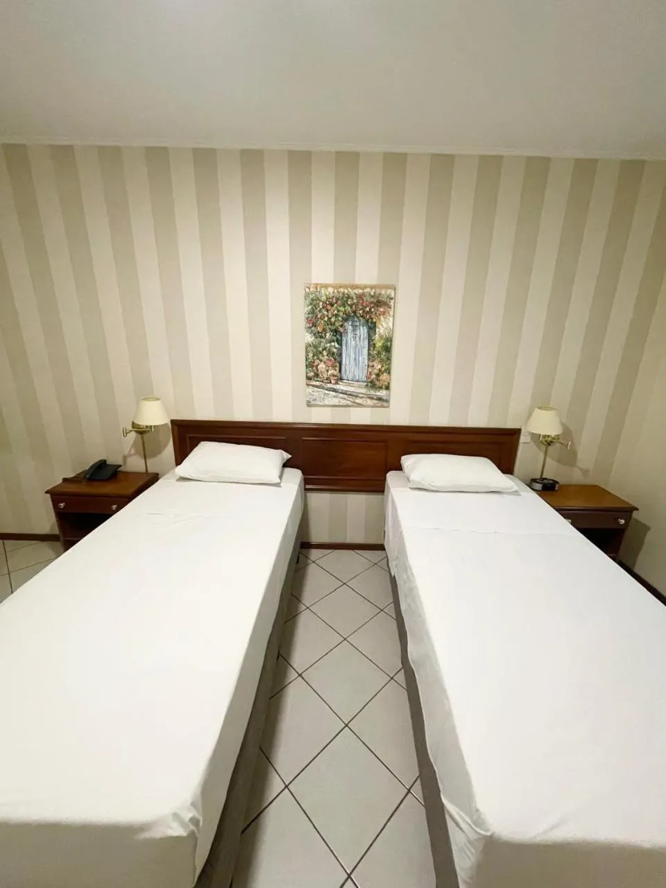 Bedroom, Bed in Park Tower Campinas Residence by Nacional Inn