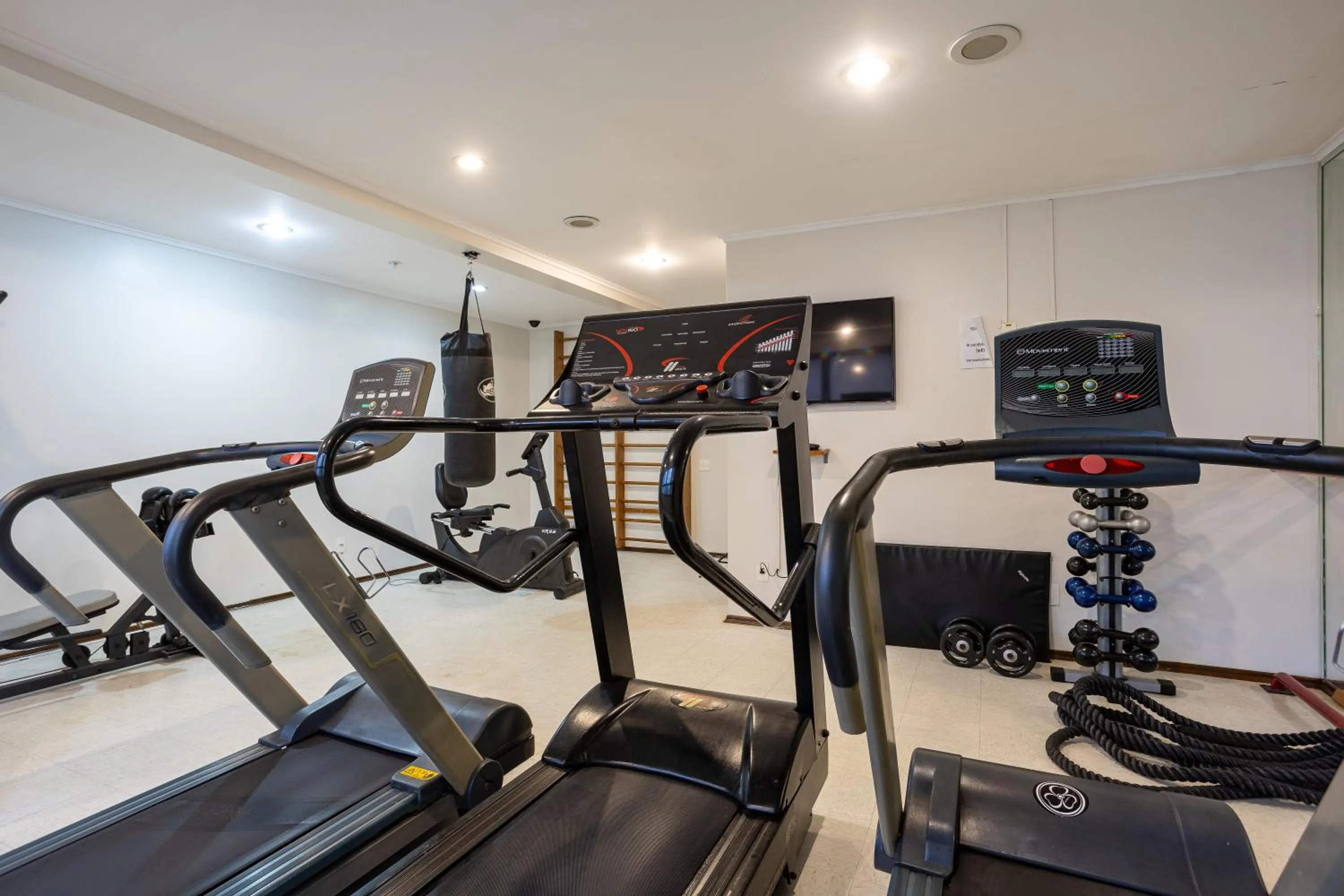 Fitness centre/facilities in Park Tower Campinas Residence by Nacional Inn