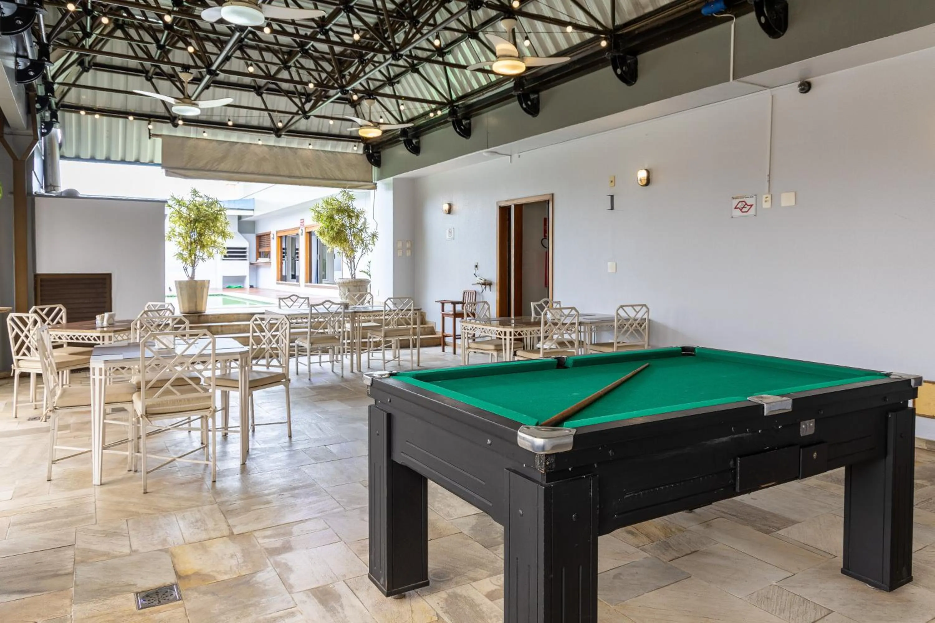 Swimming pool in Park Tower Campinas Residence by Nacional Inn