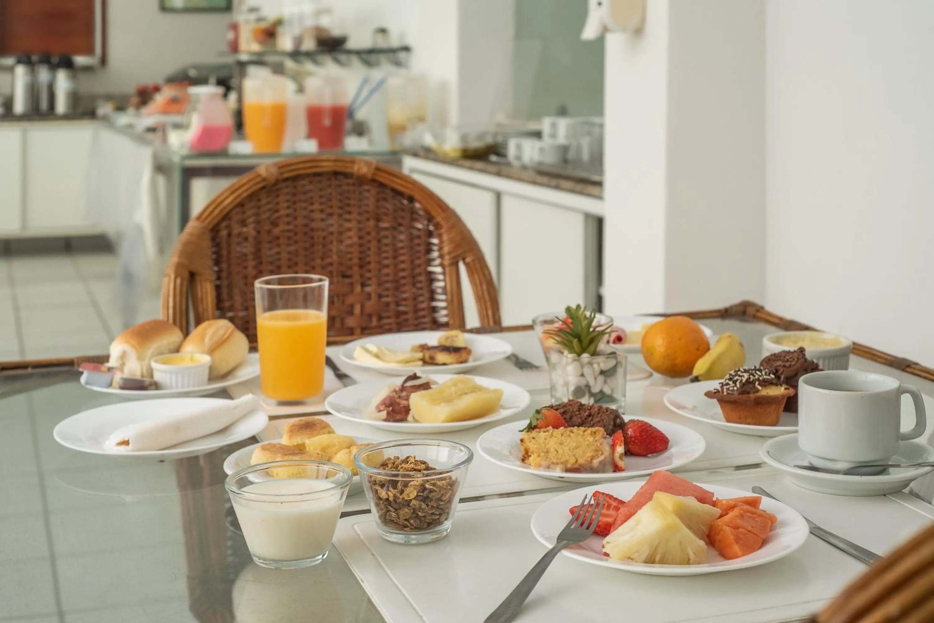 Breakfast in Hotel Pousada Da Sereia