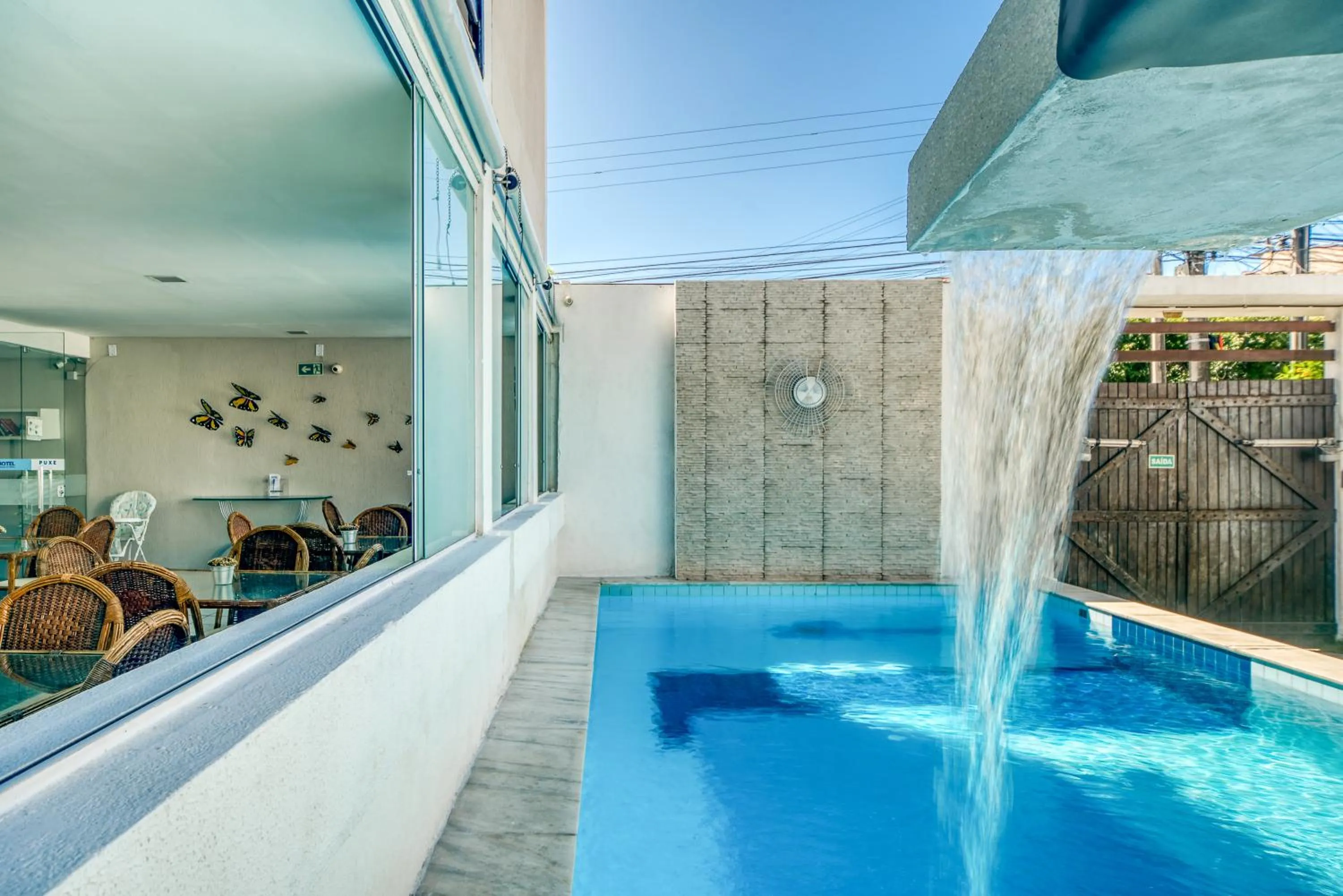 Swimming pool in Hotel Pousada Da Sereia