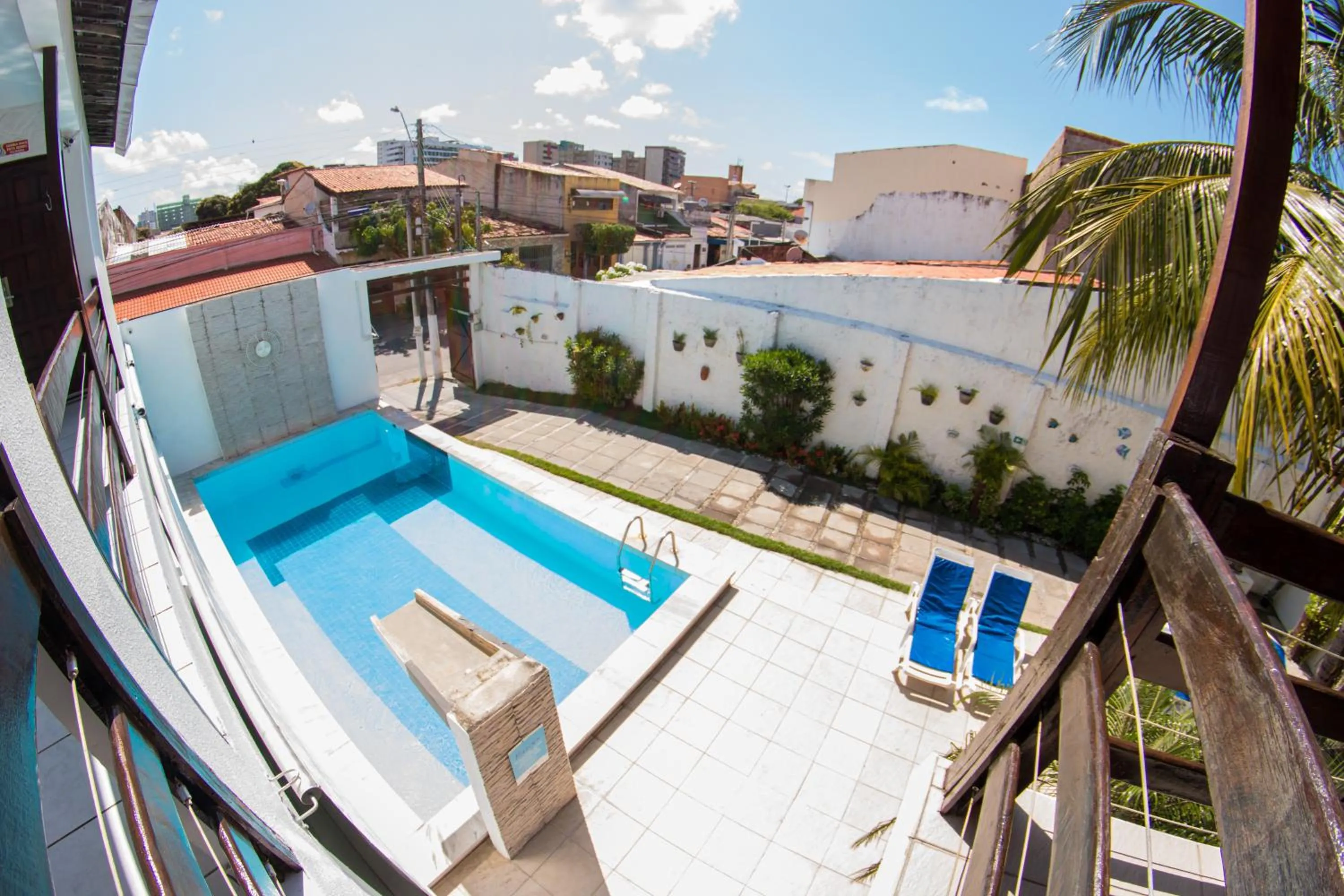 Balcony/Terrace in Hotel Pousada Da Sereia