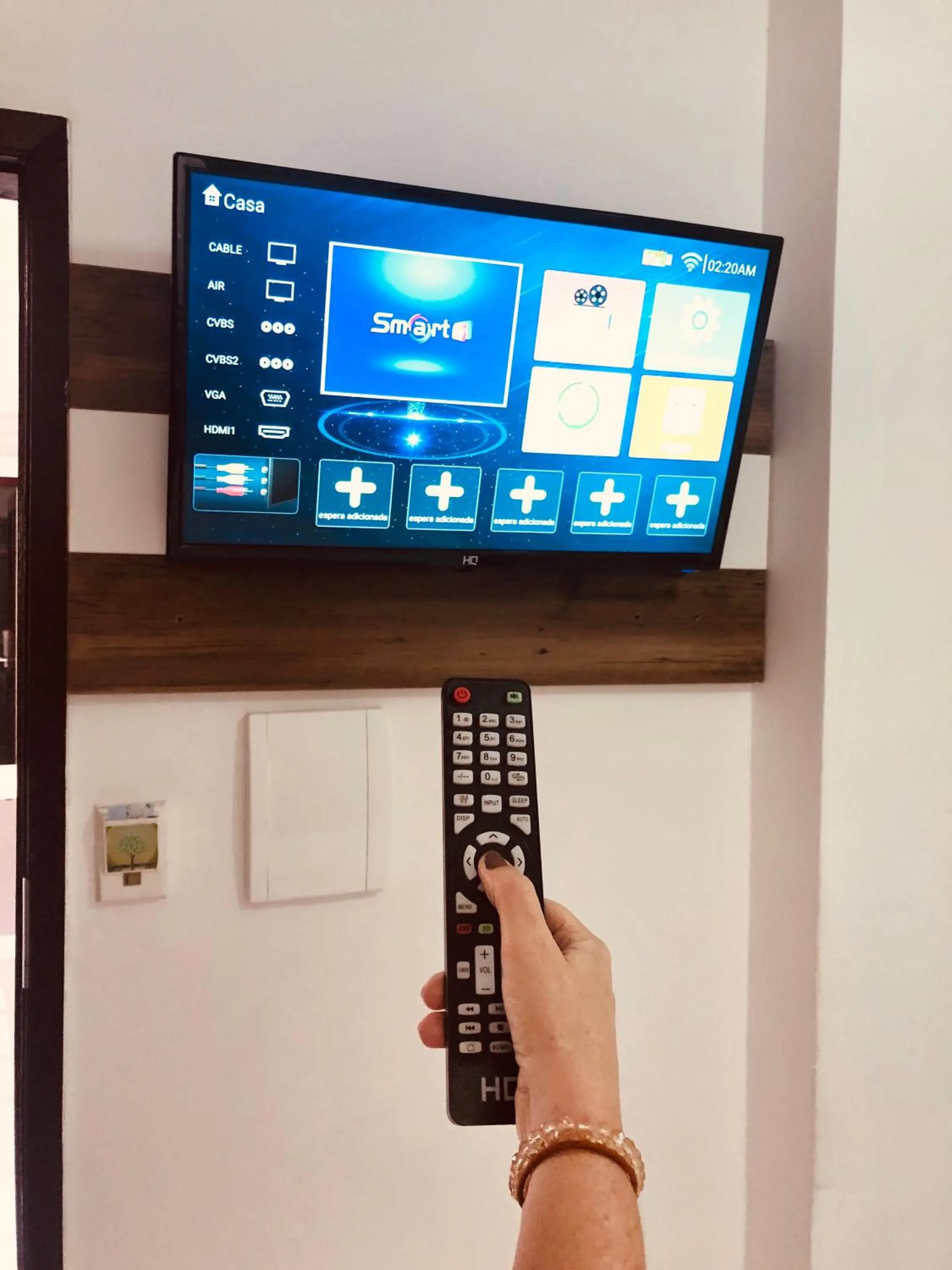 TV and multimedia in Hotel Pousada Da Sereia