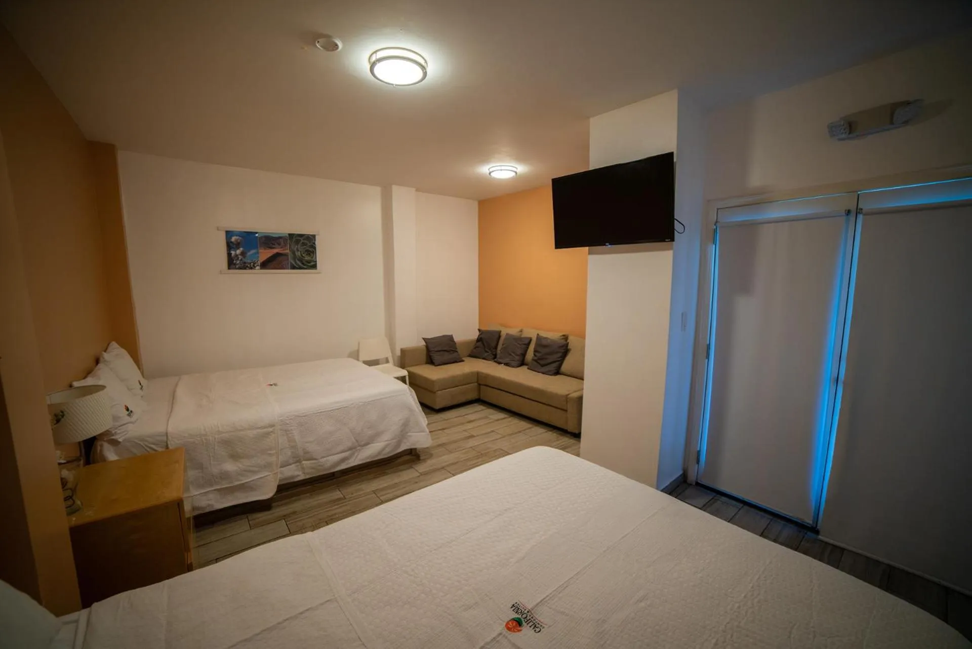 Bed in California Comfort & Suites