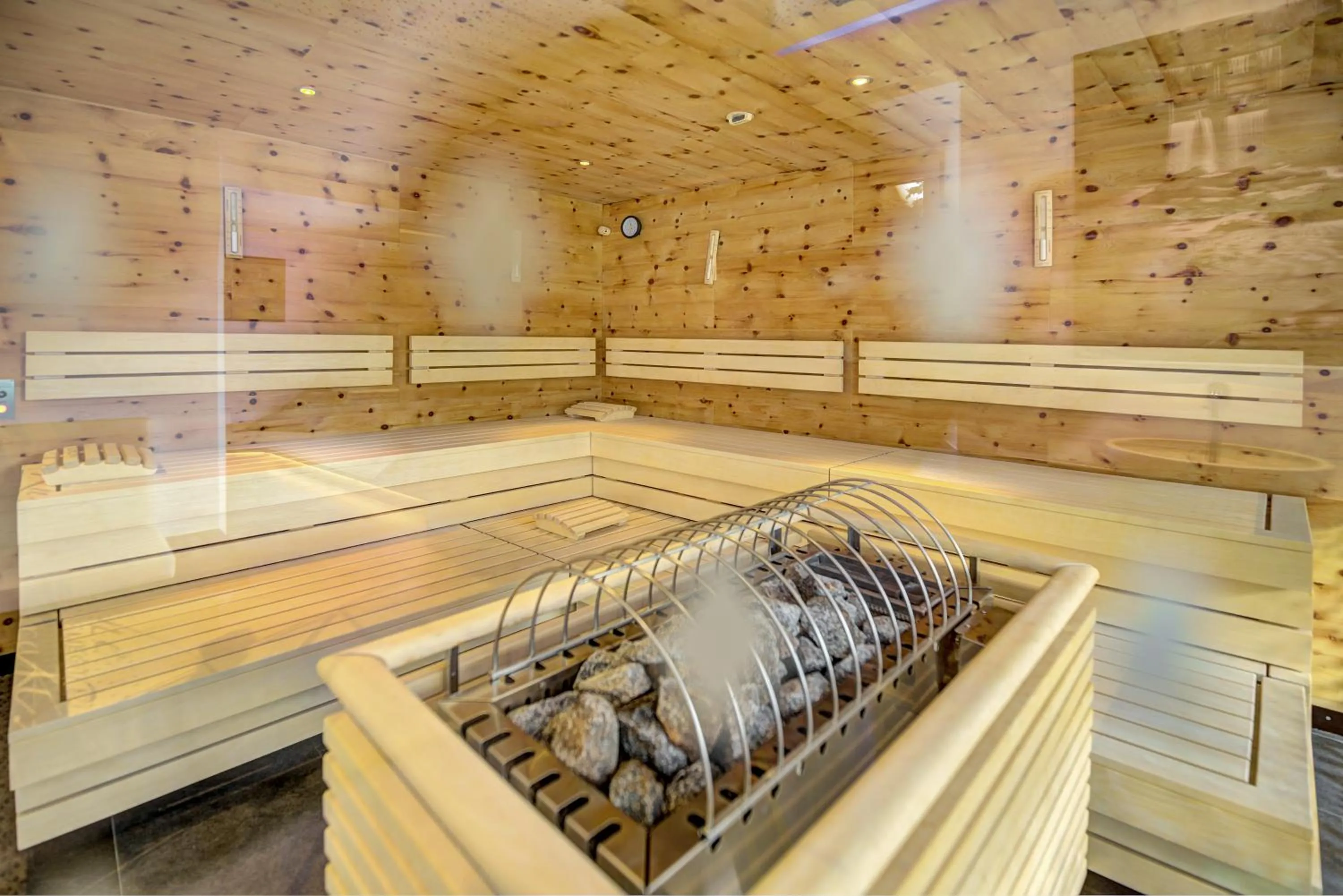 Sauna in KOSIS Sports Lifestyle Hotel