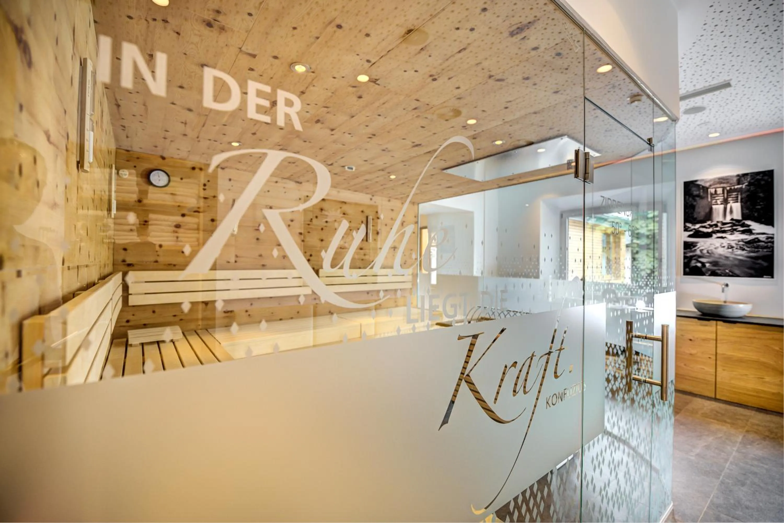 Sauna in KOSIS Sports Lifestyle Hotel