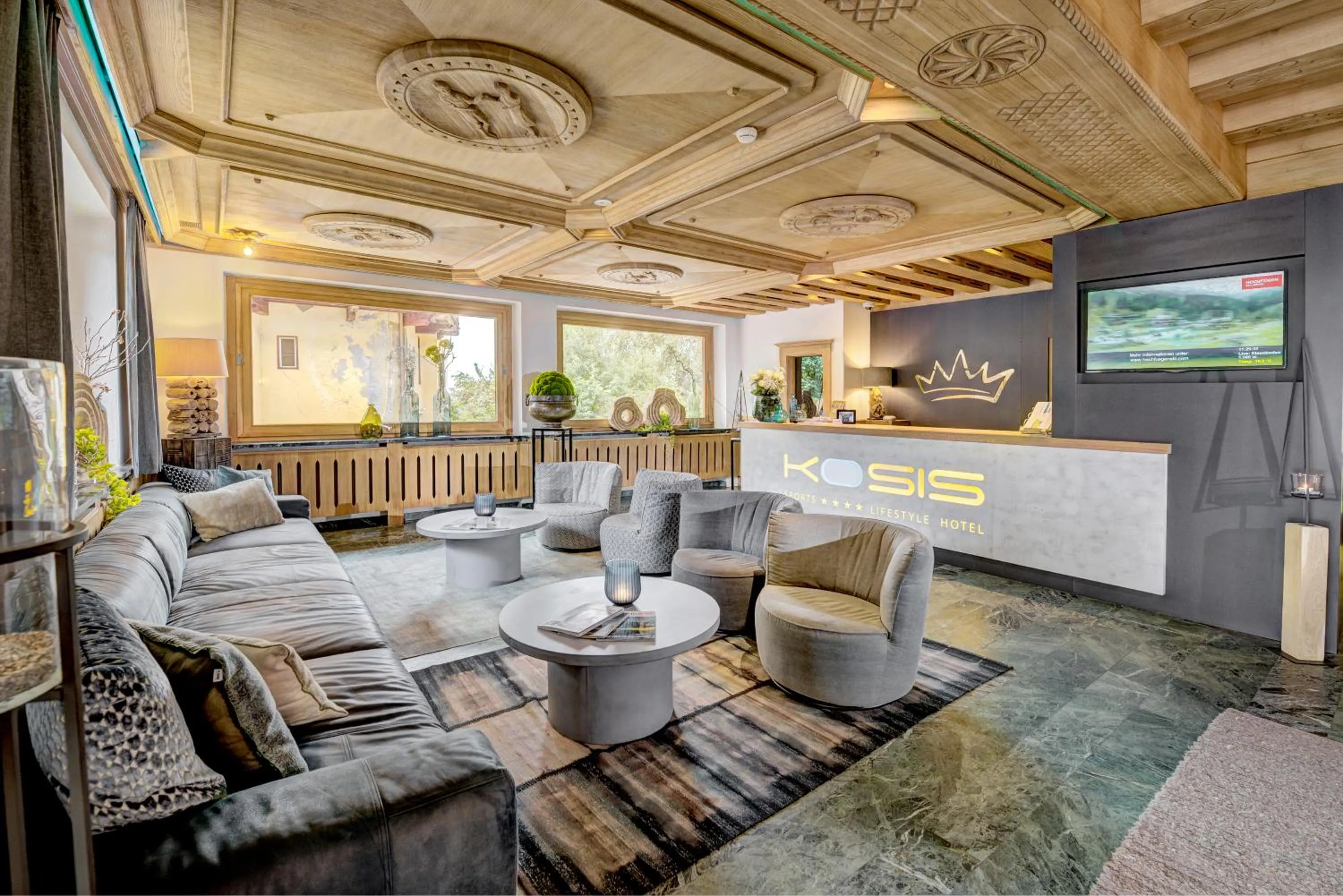Lobby or reception in KOSIS Sports Lifestyle Hotel