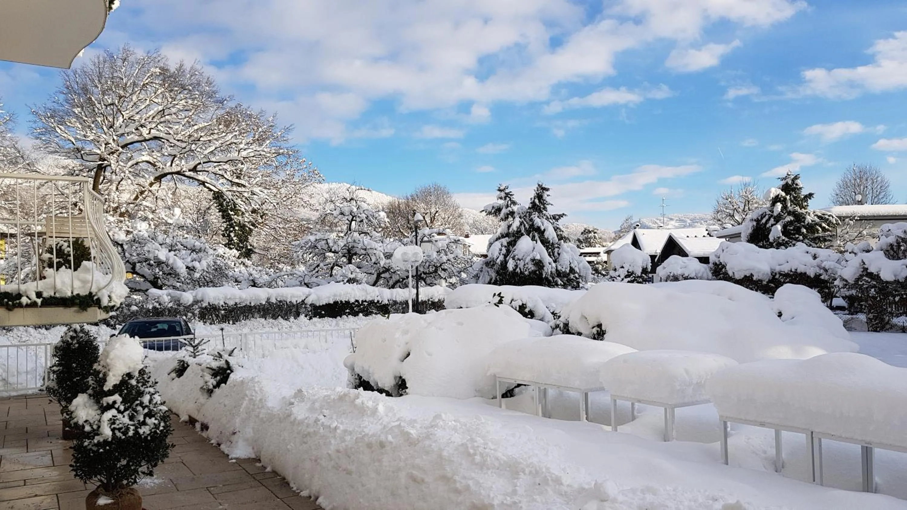 Winter in The Little Guesthouse