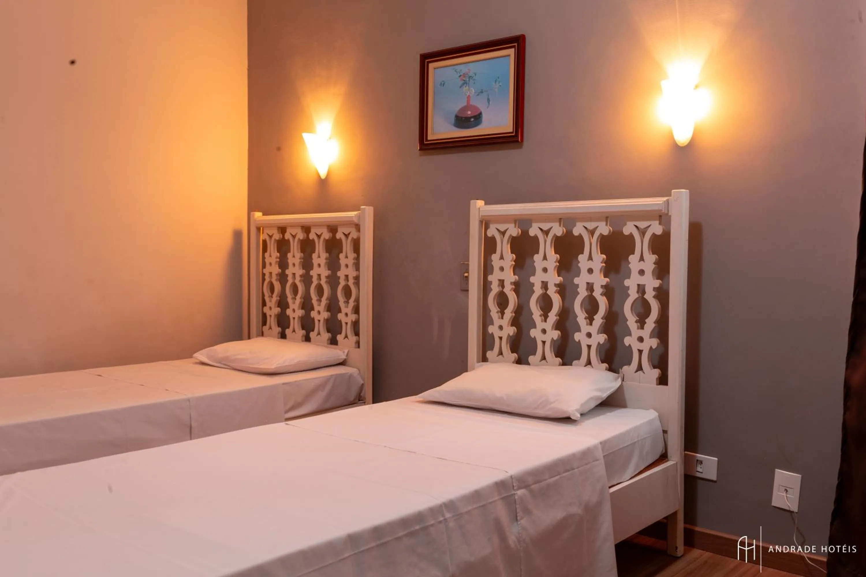 Bedroom, Bed in Rede Andrade Guaíra