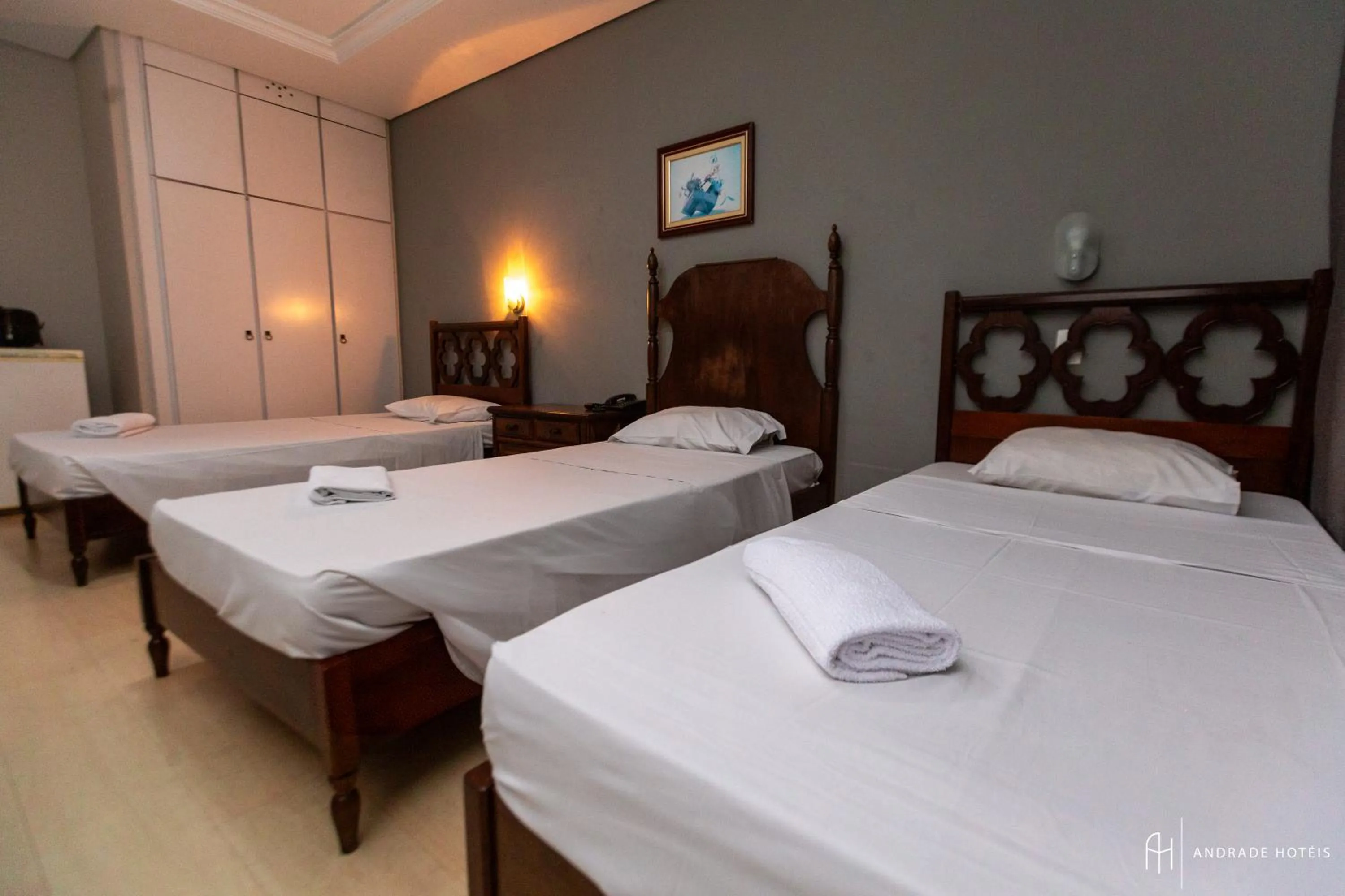 Bedroom, Bed in Rede Andrade Guaíra