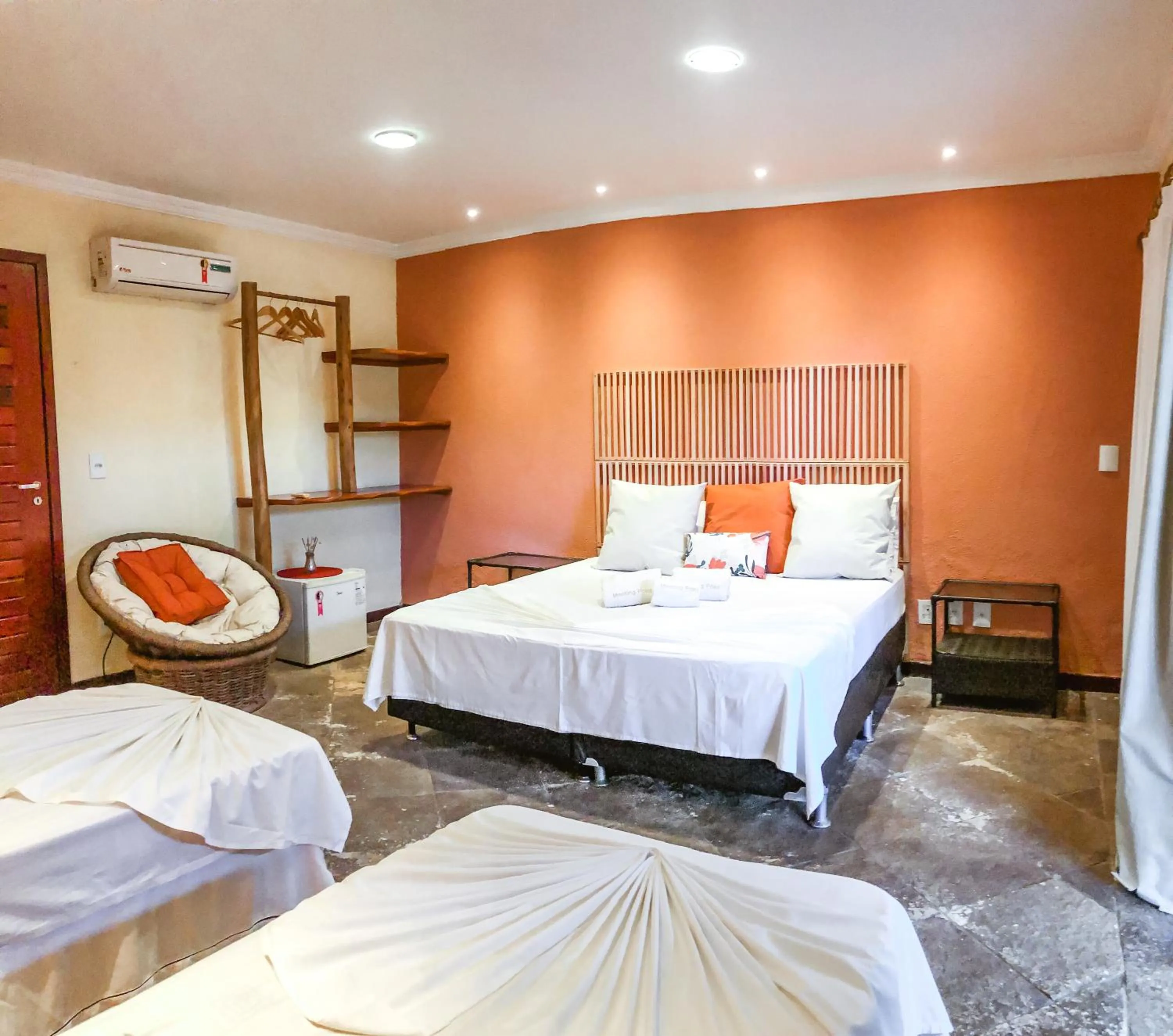 Bed in Pousada Meeting Point & KiteSchool