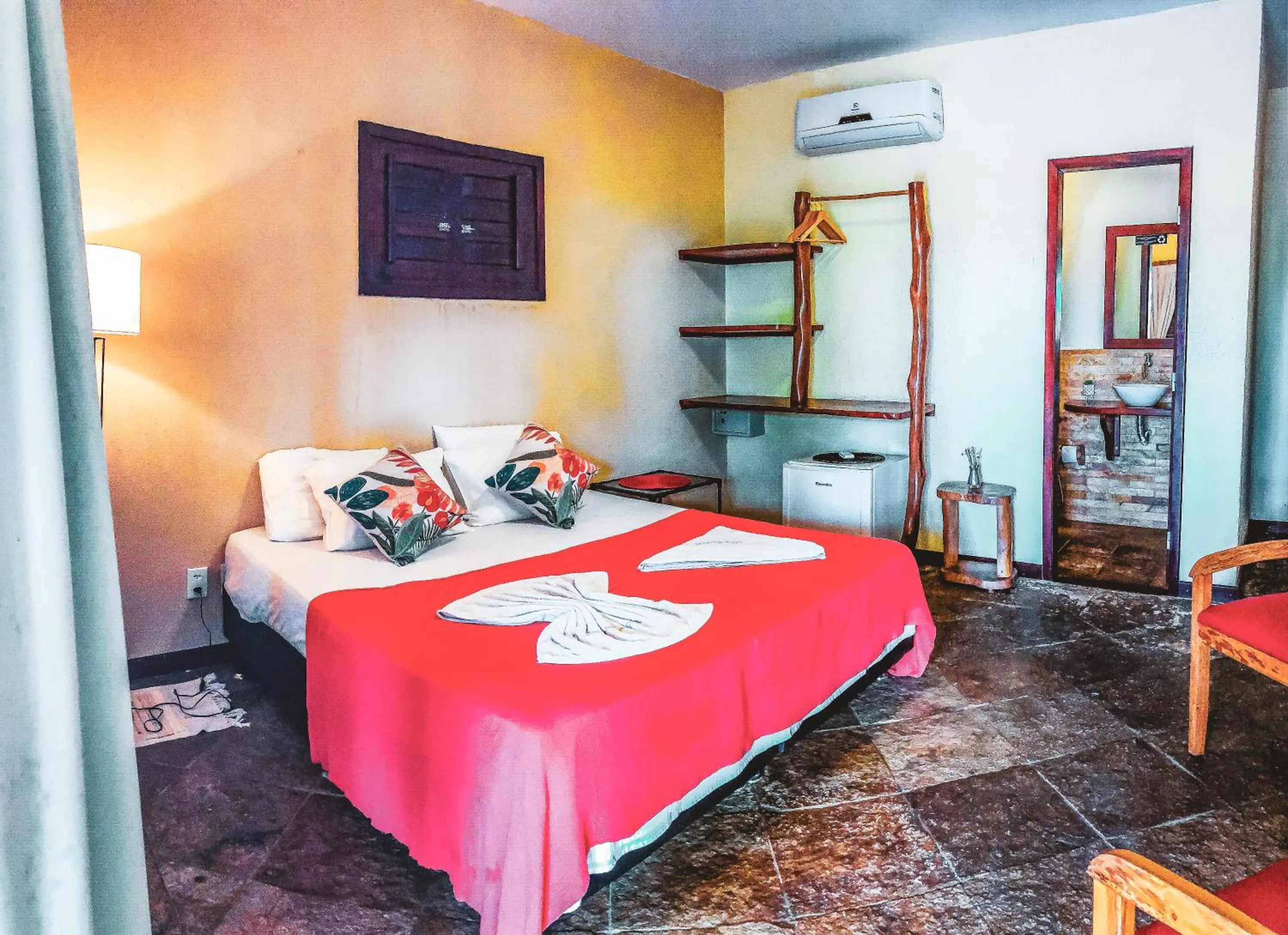 Bed in Pousada Meeting Point & KiteSchool