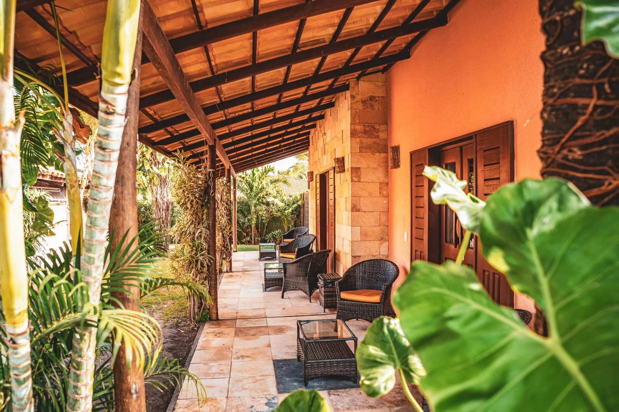 Living room in Pousada Meeting Point & KiteSchool