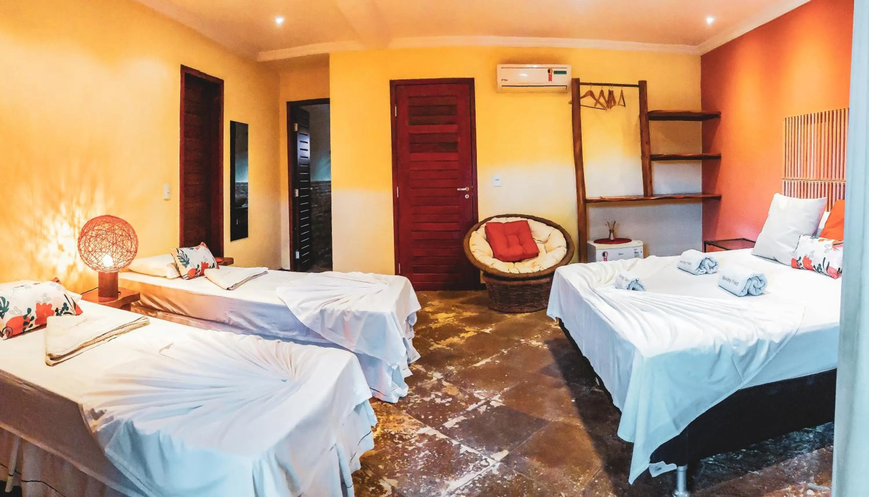 Bed in Pousada Meeting Point & KiteSchool