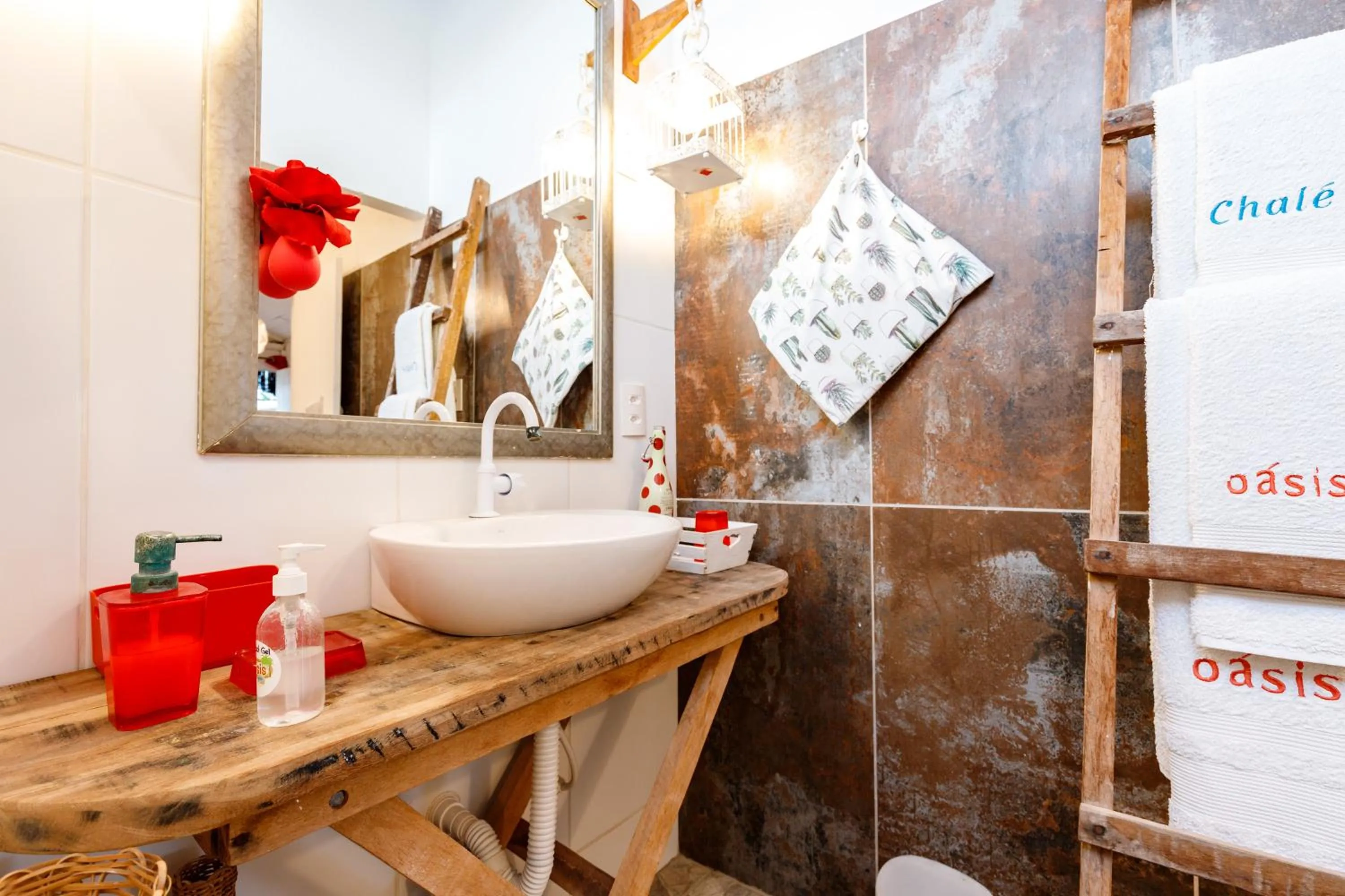 Bathroom in Pousada Oásis